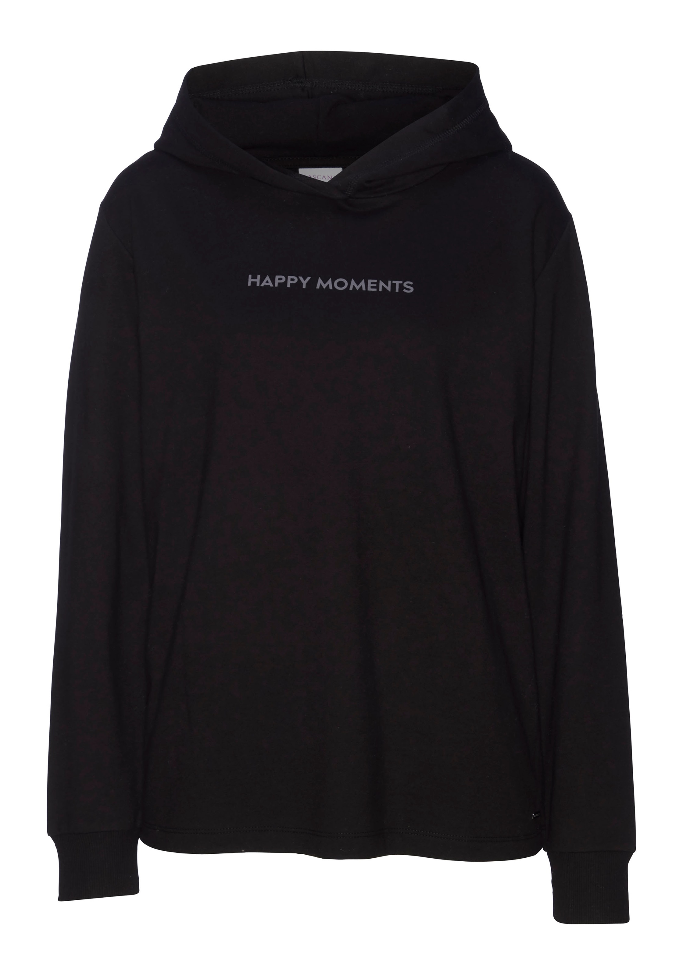 LASCANA Hoodie, mit dezentem Frontdruck, Loungewear günstig online kaufen