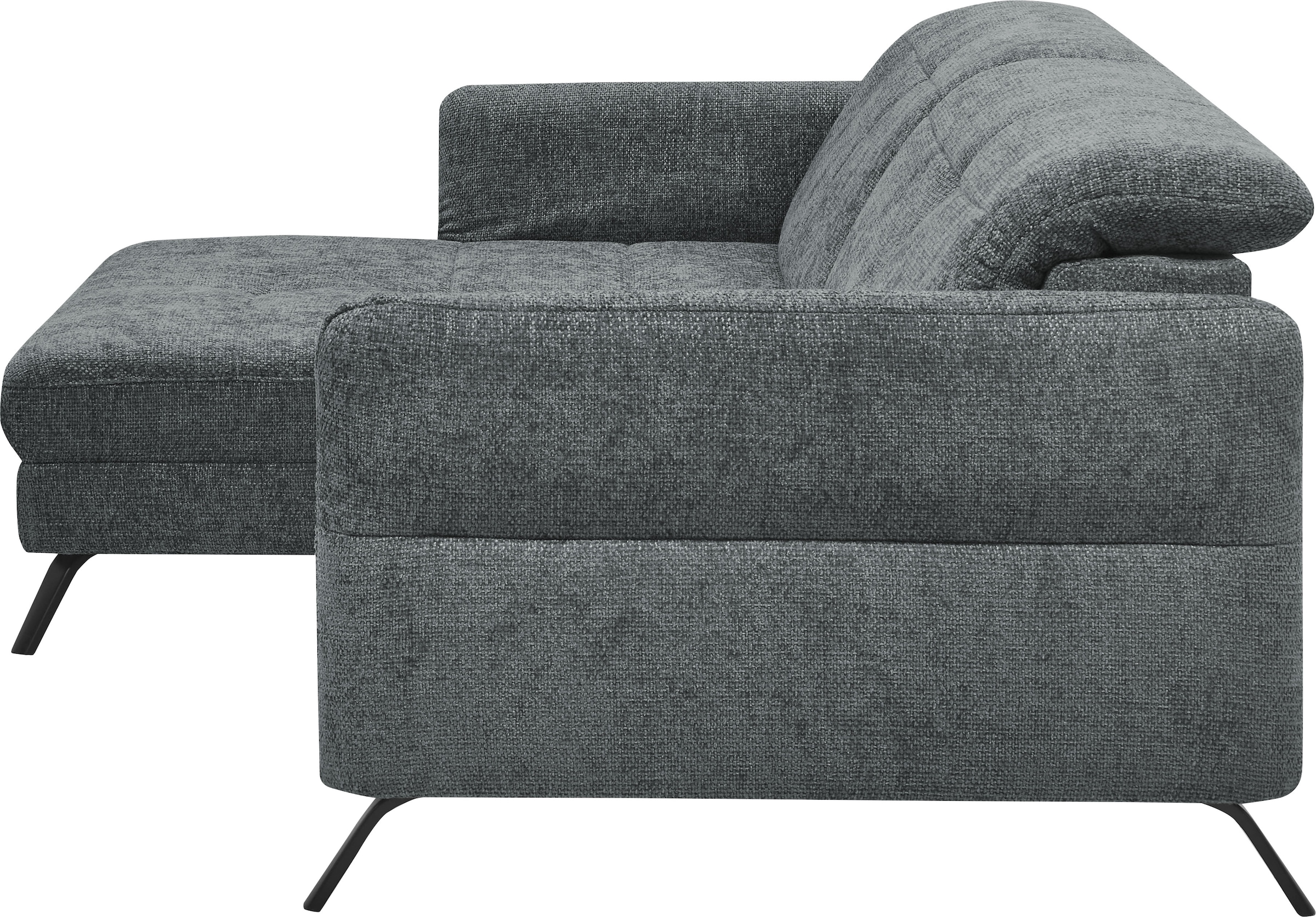 set one by Musterring Ecksofa »SO 4400 V«, wahlweise mit Sitting-Bett motorisch