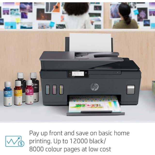 HP Multifunktionsdrucker »Smart Tank Plus 570«, HP+ Instant Ink kompatibel  | BAUR