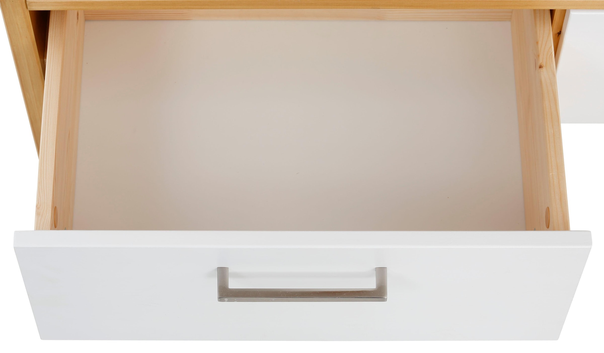 Home affaire Highboard »Ixo«, Stauraumschrank, Breite 101 cm, aus massiver Kiefer, FSC®