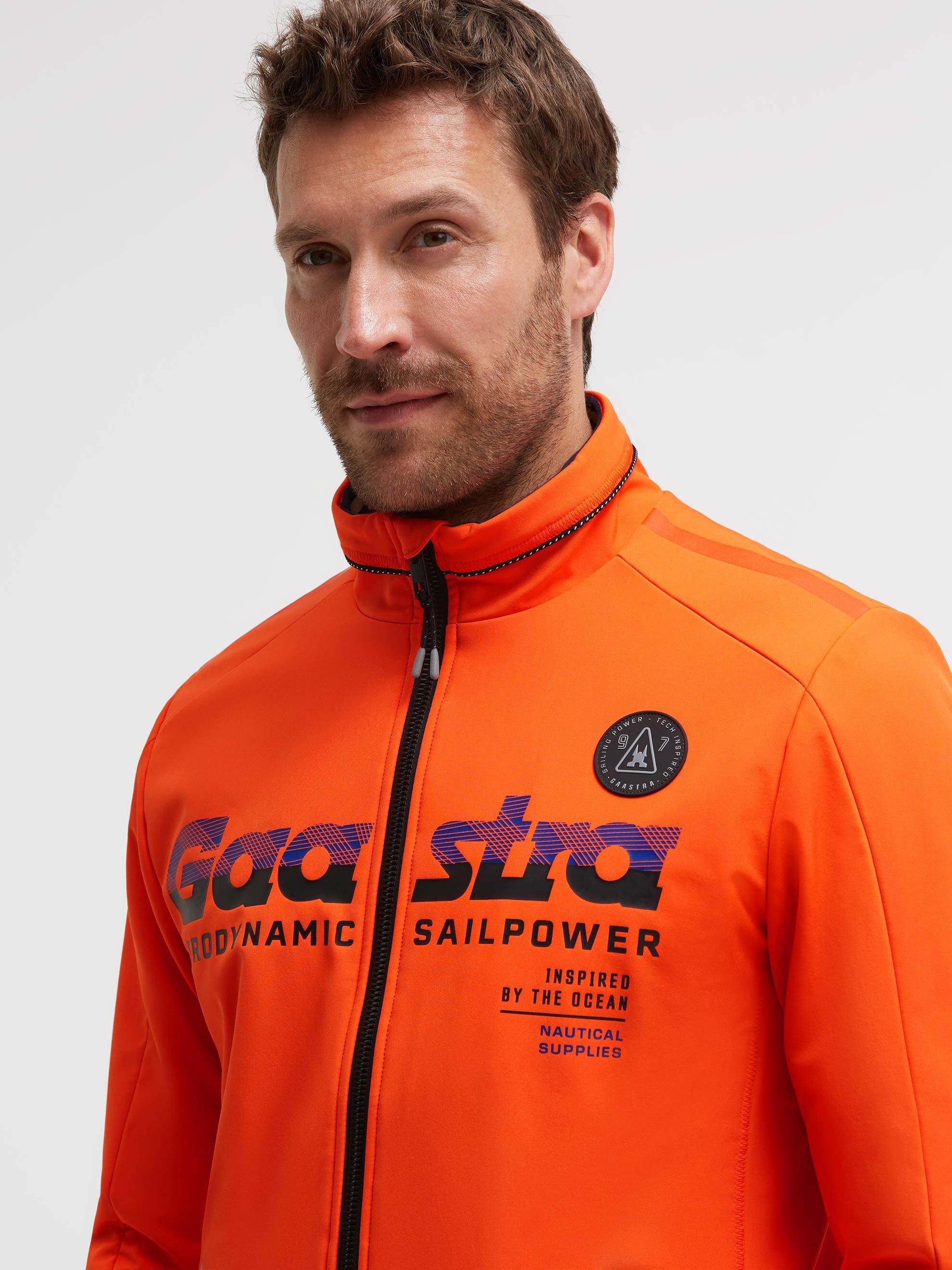 Gaastra Softshelljacke ohne Kapuze mit Windfangleiste