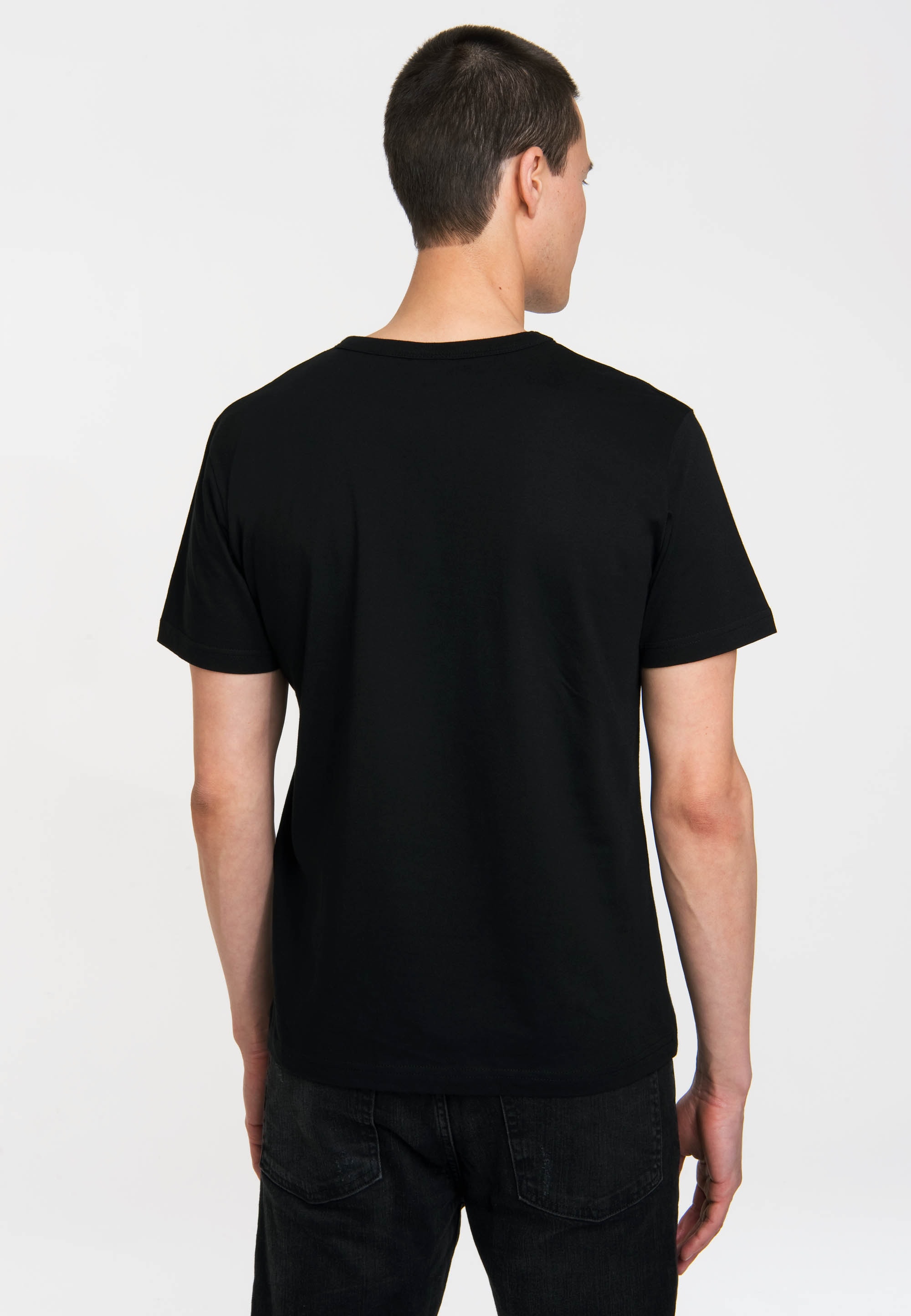 LOGOSHIRT T-Shirt »Spock – Star Trek – Live Long & Prosper«, mit coolem Frontprint