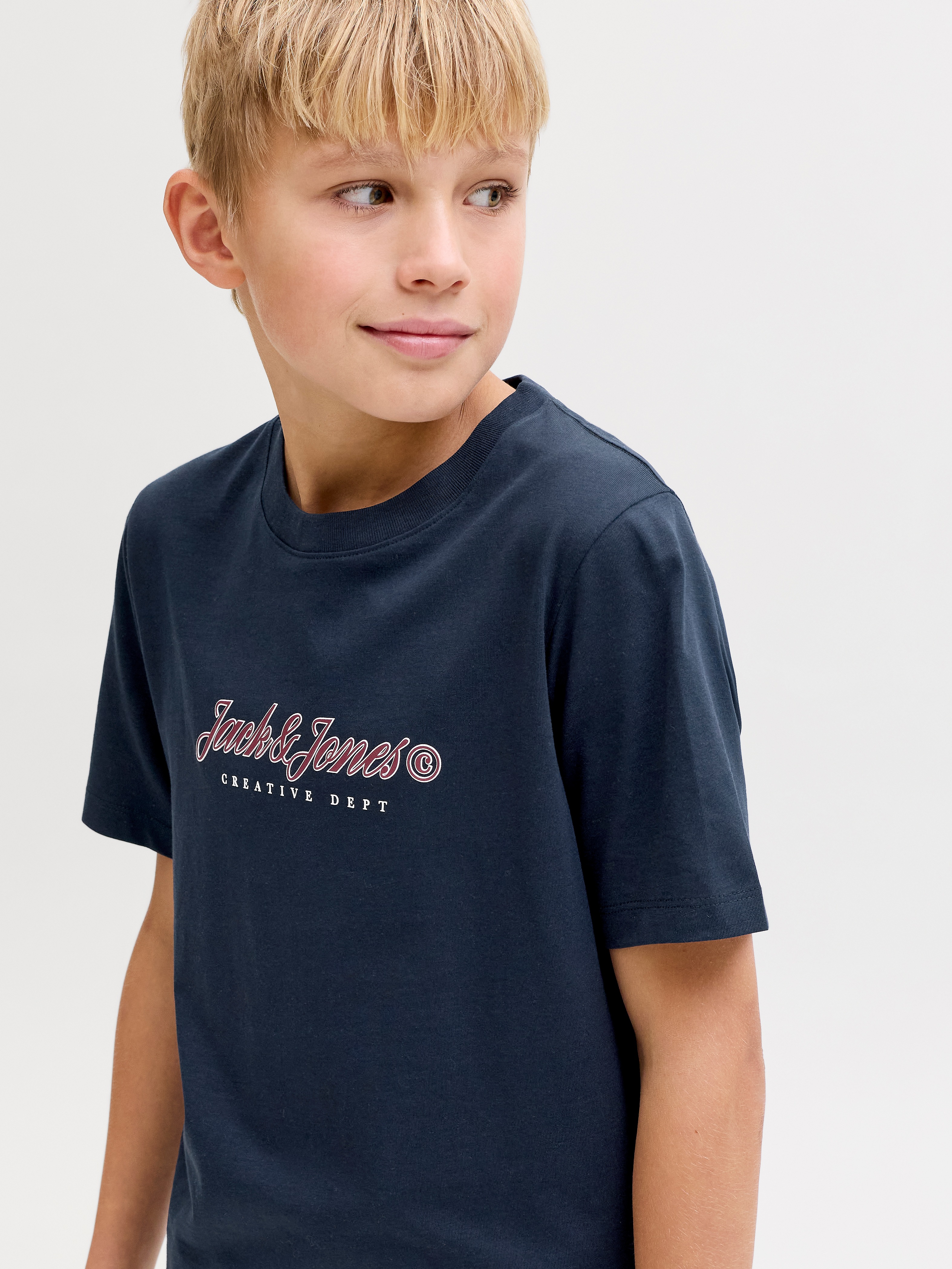 Thumbnail - Jack & Jones Junior T-Shirt "JORMONTAUK TYPE FRONT TEE CN JNR"