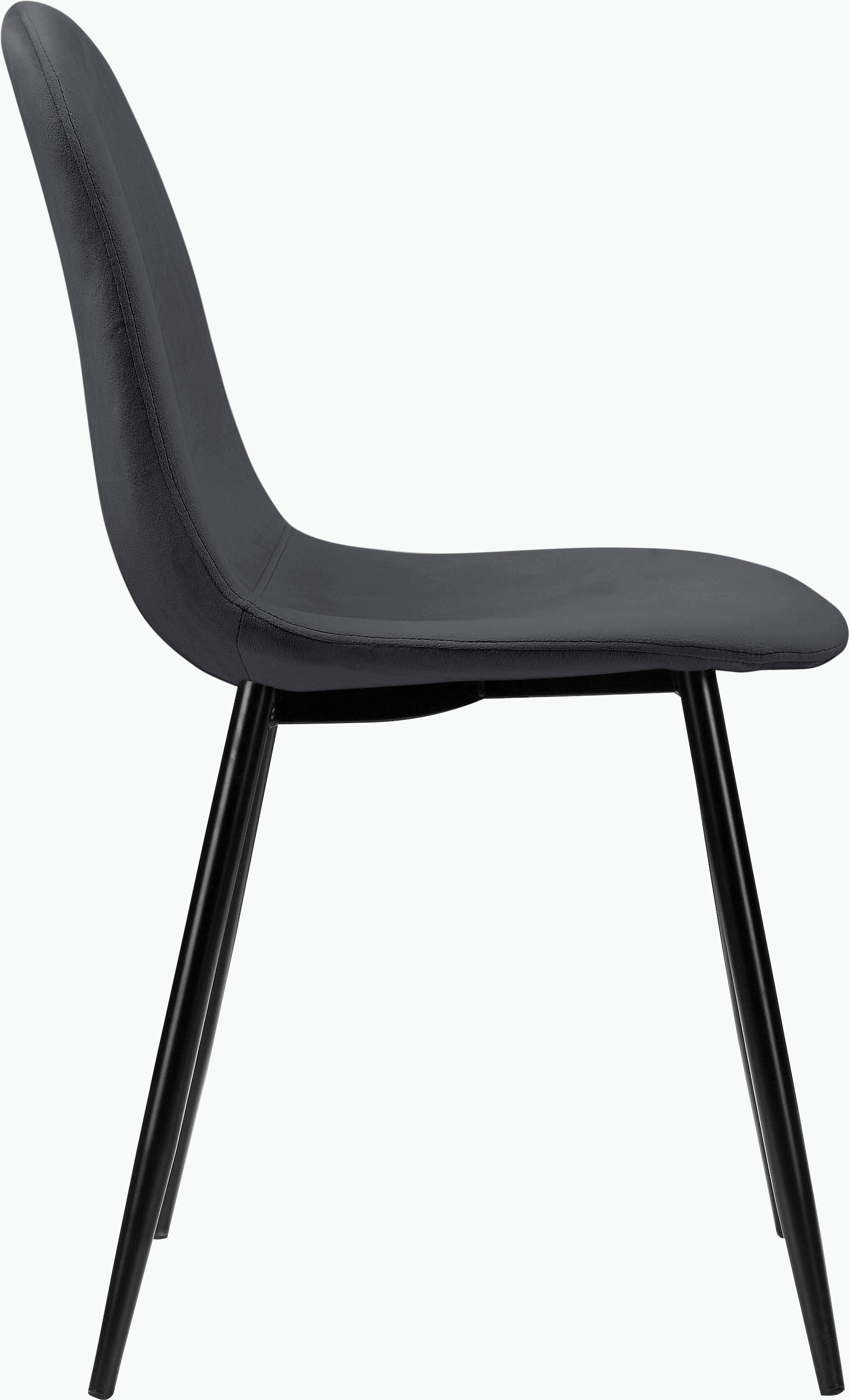 Leonique Essgruppe »Eadwine, TOPSELLER! Tisch plus 4 Stühle, Sitzgruppe«, (Set, 5 tlg., Esstisch plus 4 Esszimmerstühle), bestehend aus Esstisch 160 cm und 4 Esszimmerstühlen, Polsterstühlen