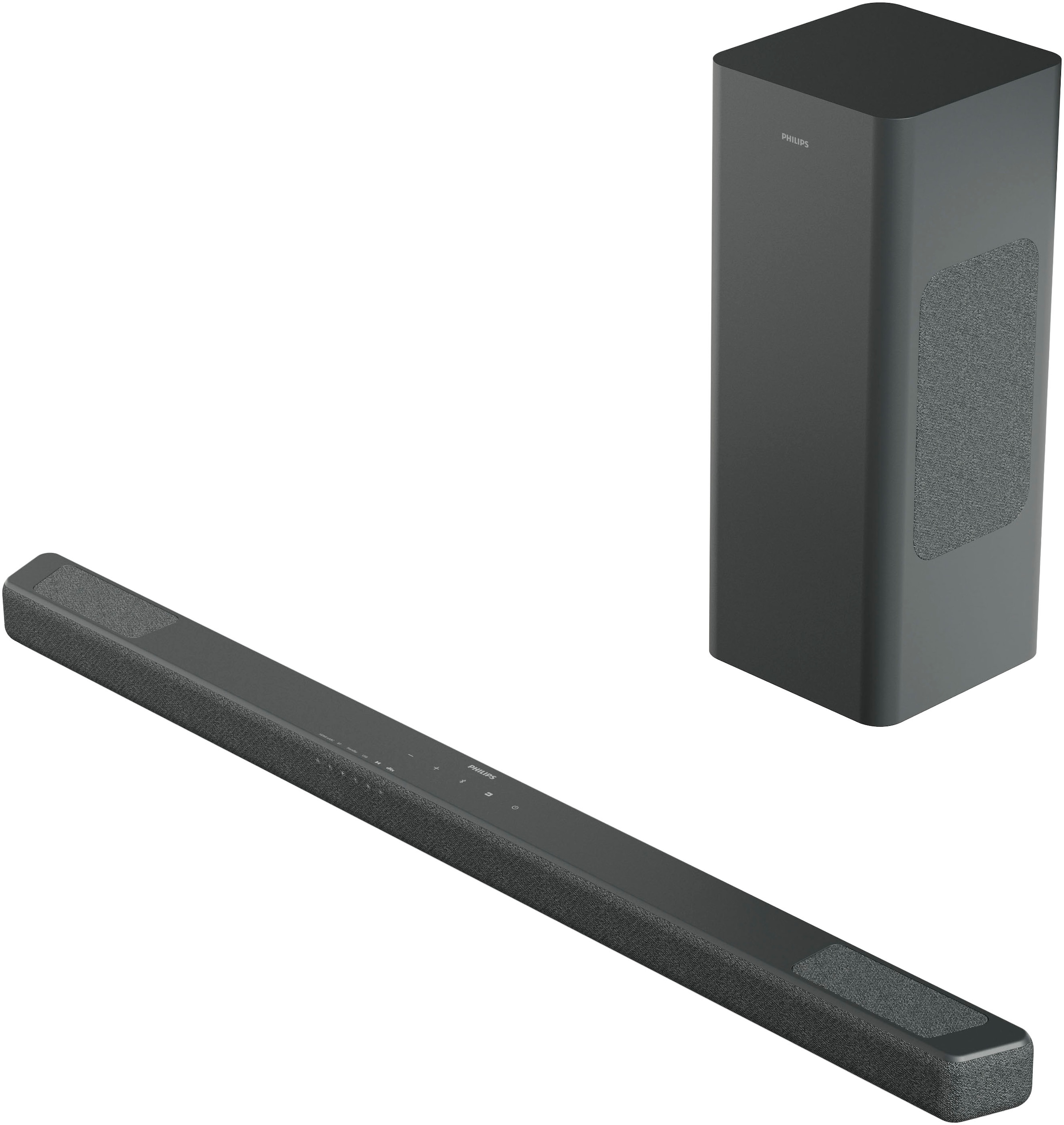 PHILIPS Lautsprecher "TAB8301/10", B:82,6cm H:4,4cm T:5,5cm, grau, Lautsprecher