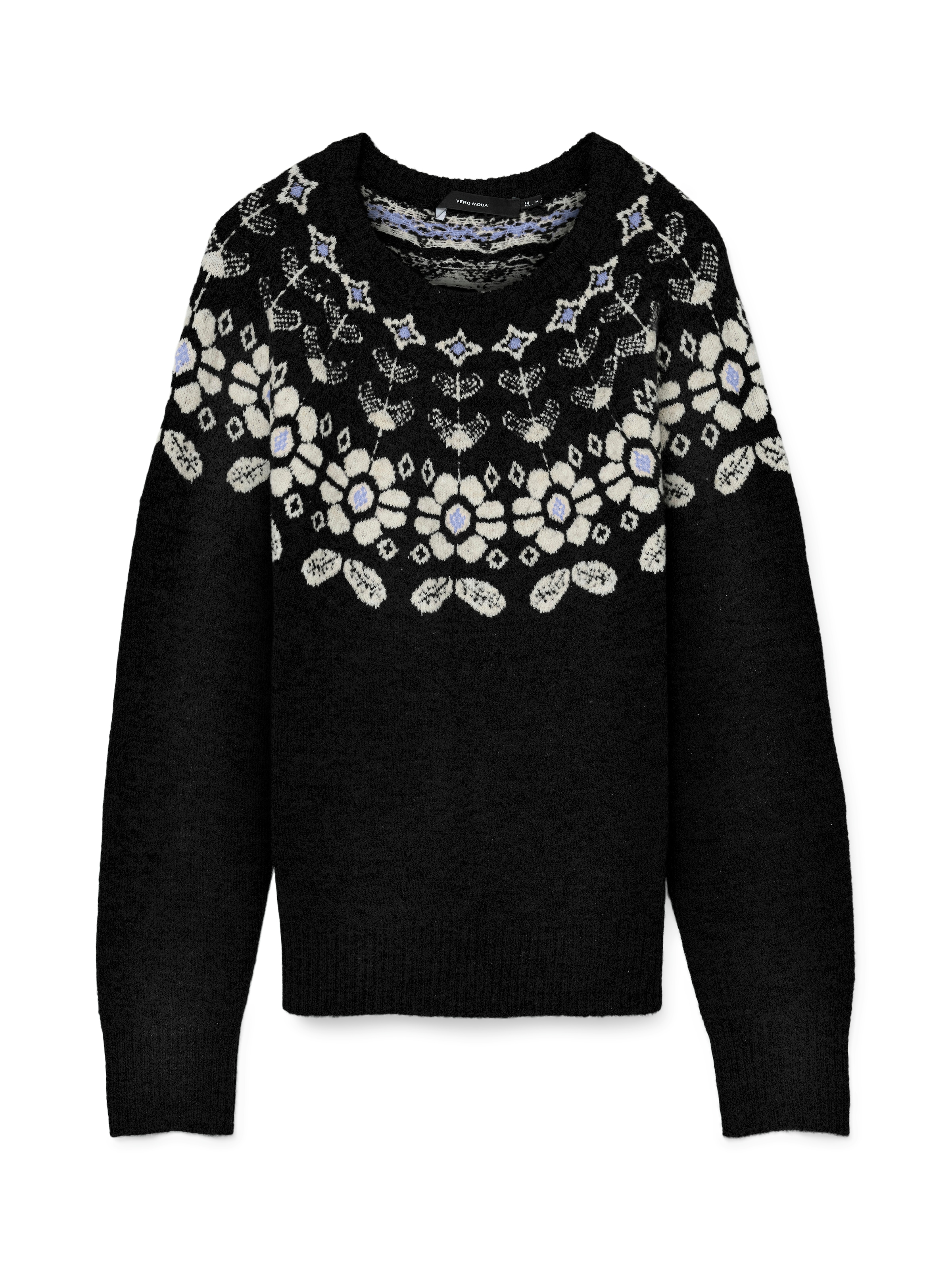 Vero Moda Strickpullover "VMSIMONE LS NORDIC PULLOVER GA REP BOO" günstig online kaufen