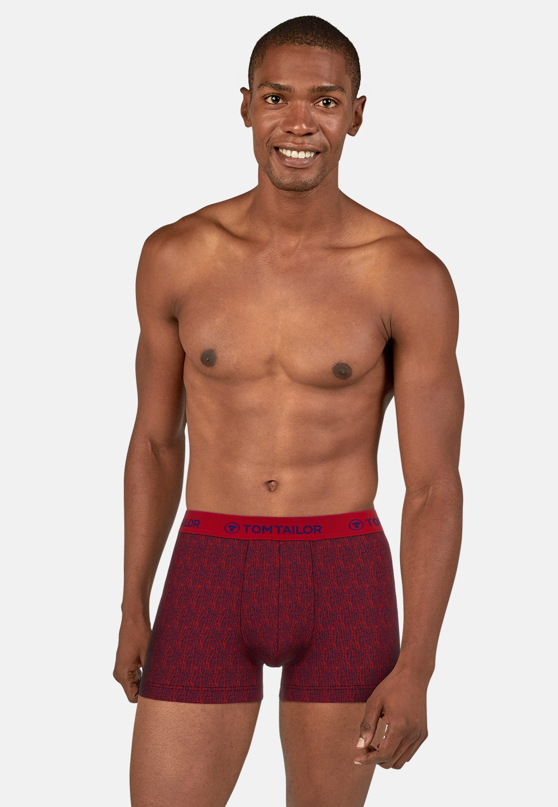 TOM TAILOR Boxershorts, (3er Pack), mit Logobund