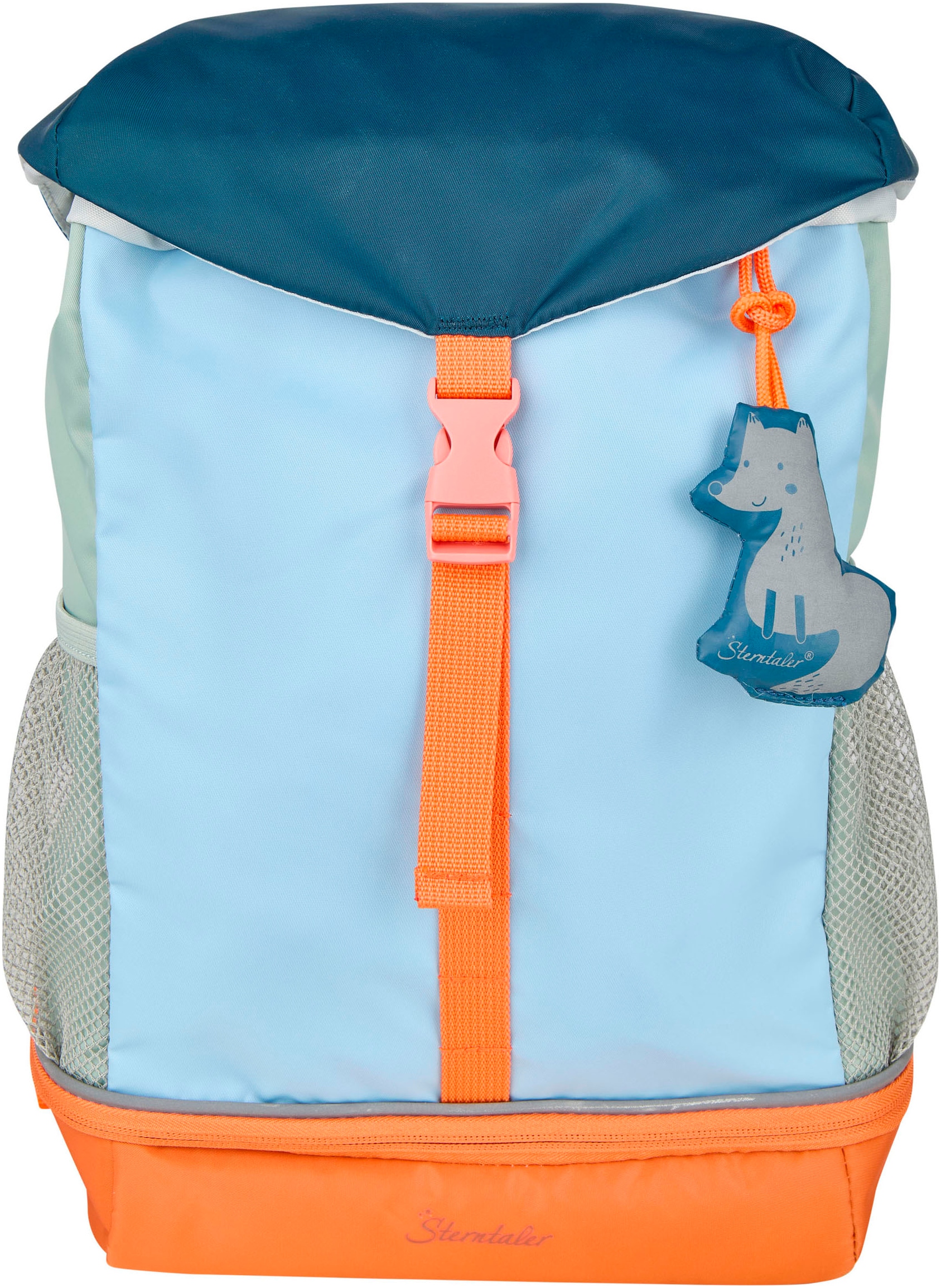 Sterntaler Kinderrucksack "Waldtiere blau" Bodenfach mit Kühlfunktion