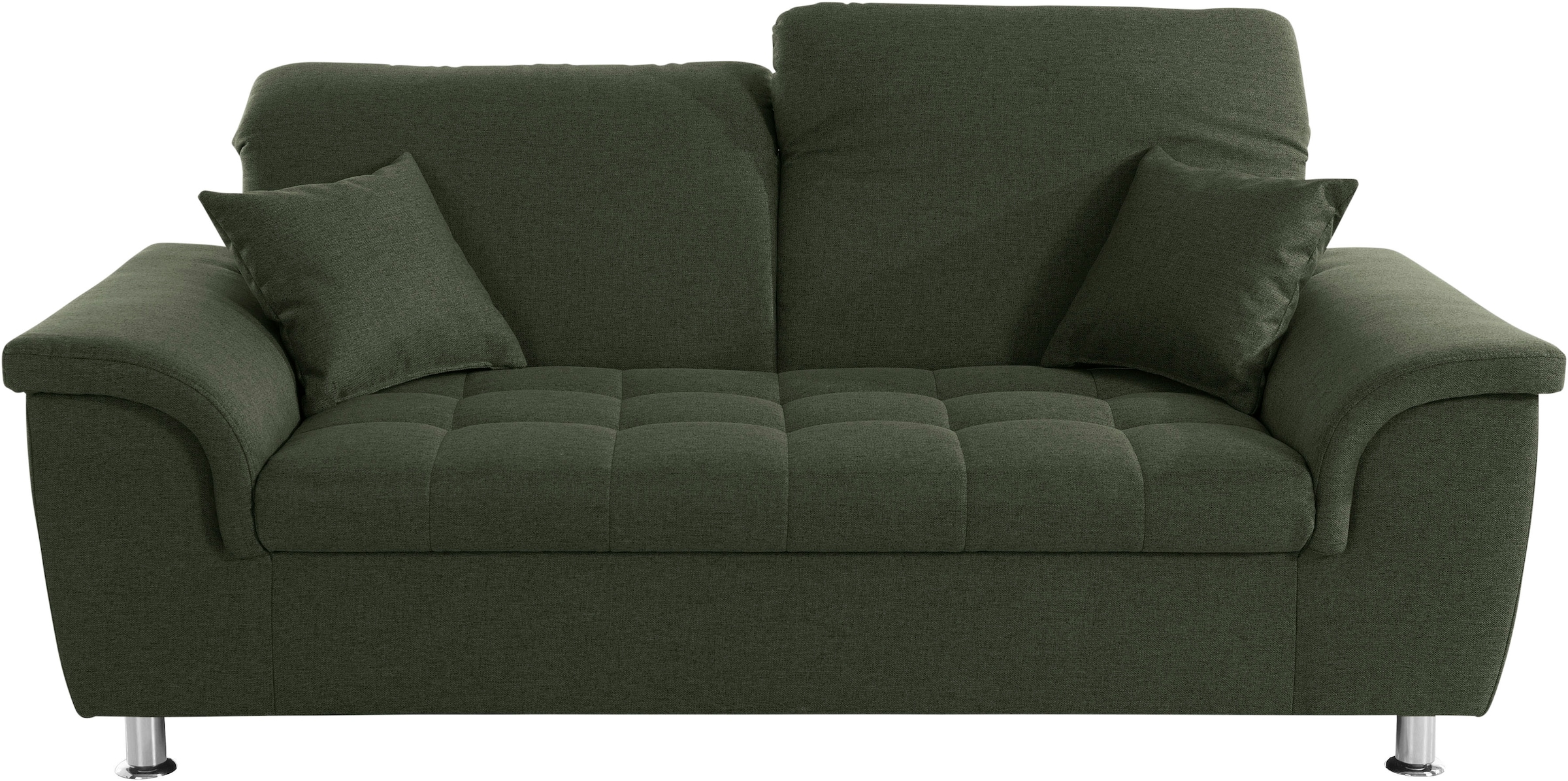 DOMO collection 2-Sitzer "Franzi, zeitlos & elegant, moderne Sitzheftung", günstig online kaufen