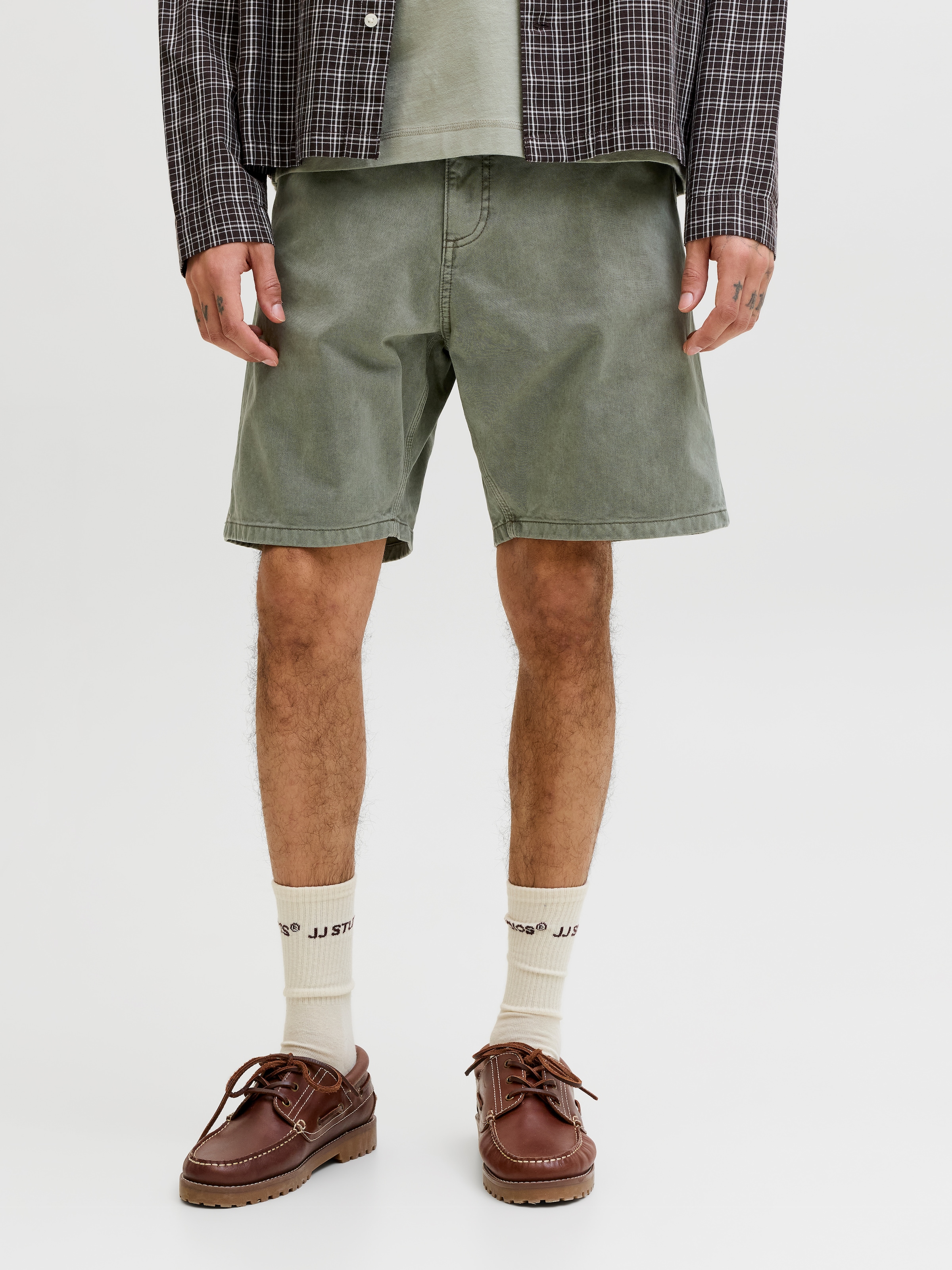 Jack & Jones Chinoshorts "JPSTTONY RAYE WORKER SHORT MID SN" Baumwolle, 5-P günstig online kaufen
