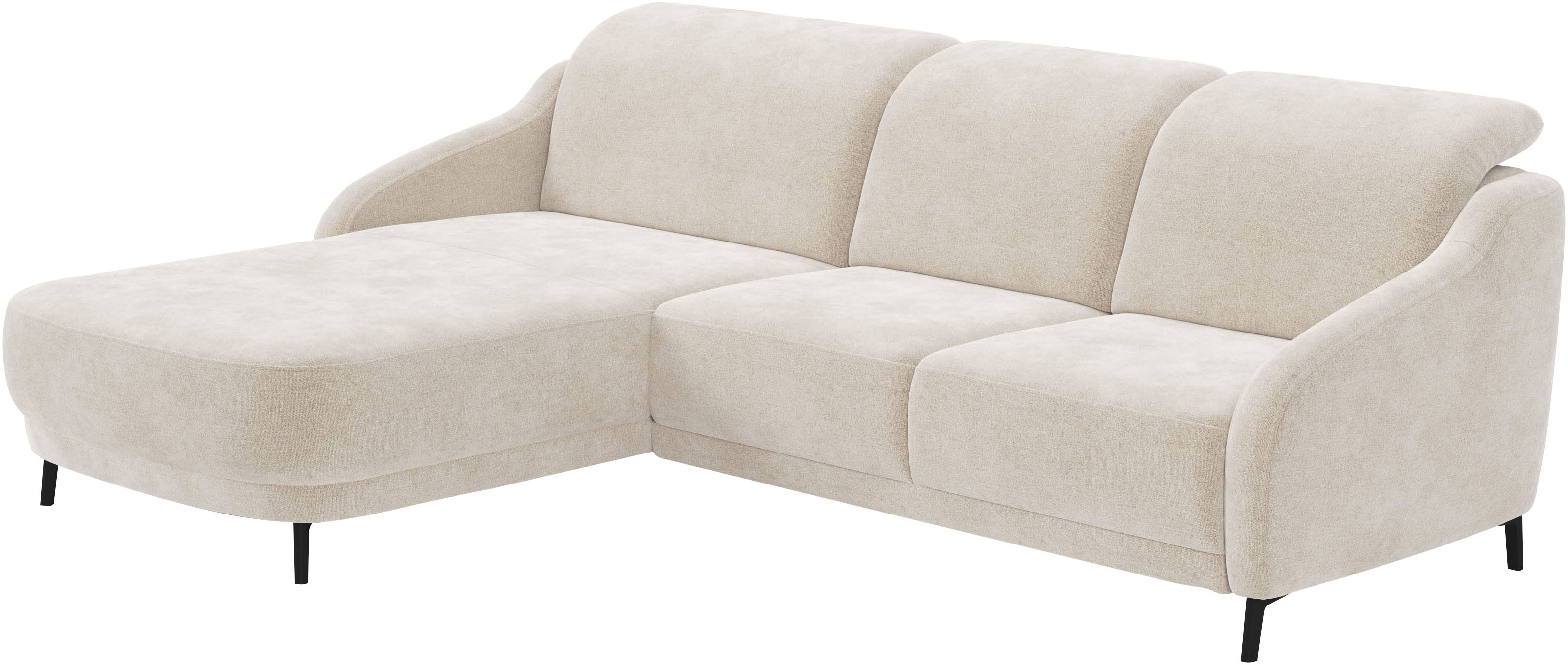 Thumbnail - sit&more Ecksofa "Blues L-Form", wahlweise mit Klapptisch und USB