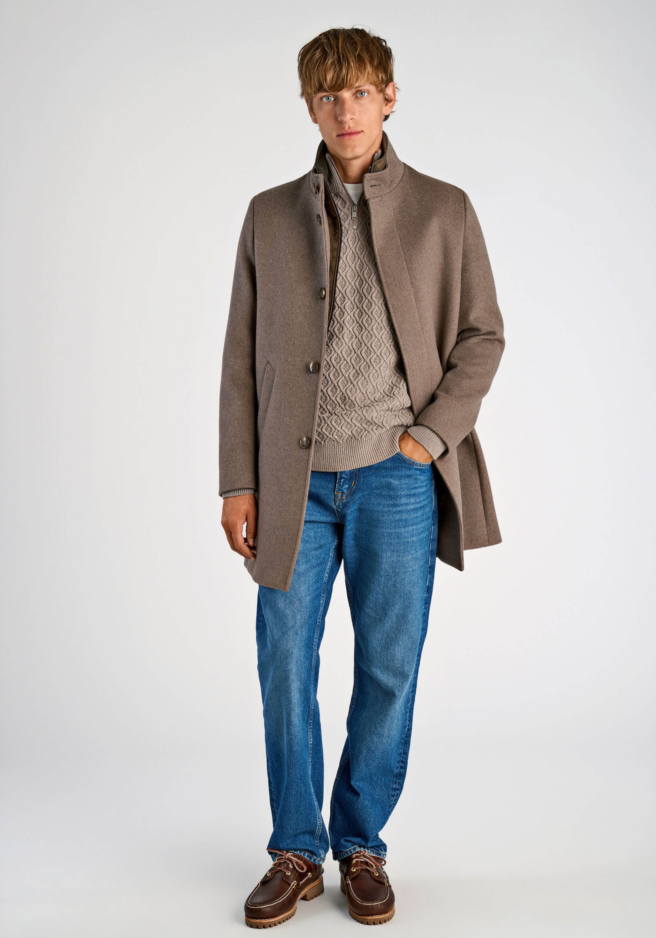 LINDBERGH Kurzmantel »Mantel Relaxed Fit«