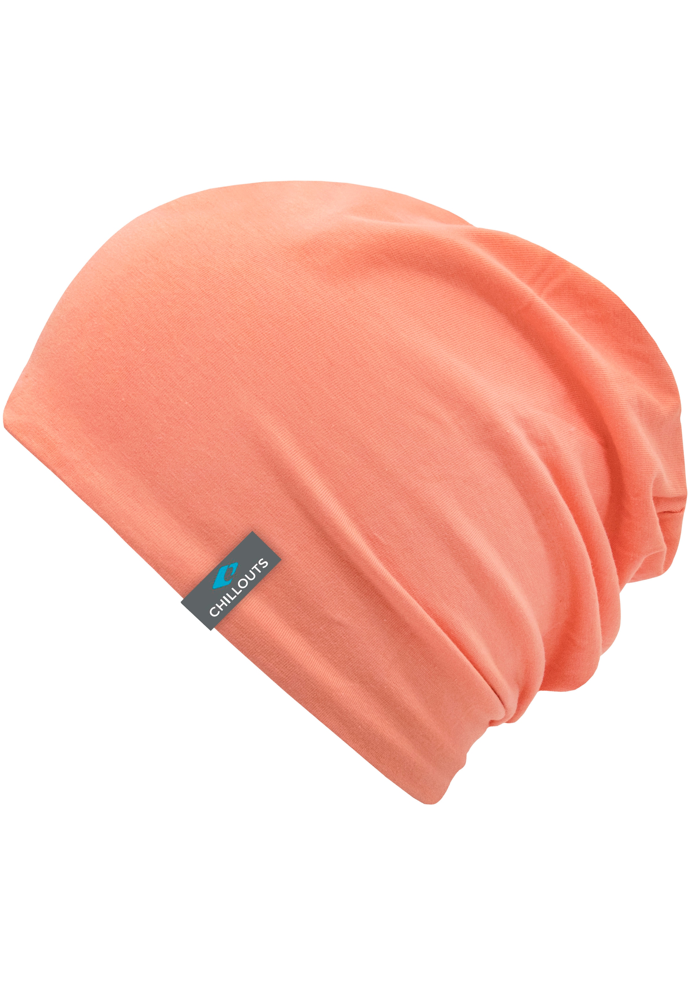 chillouts Beanie »Acapulco Hat«, lässiger Long-Beanie-Look, Baumwoll-Elasthan-Mix