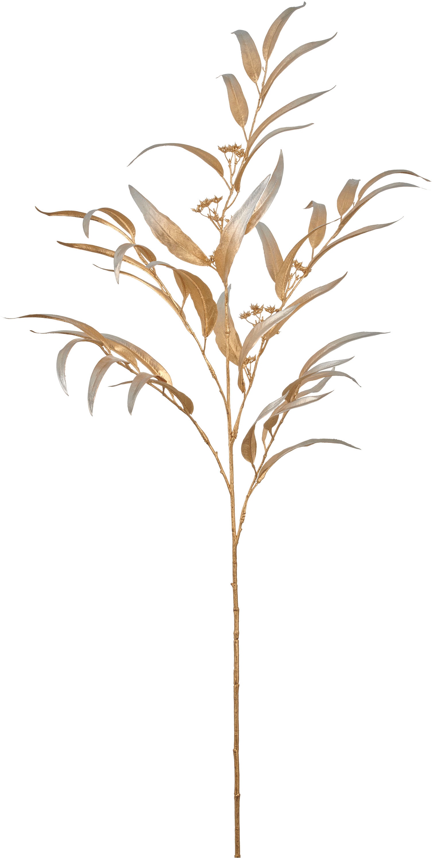 Creativ green Kunstzweig "Eukalyptuszweig" in festlicher Farbe günstig online kaufen