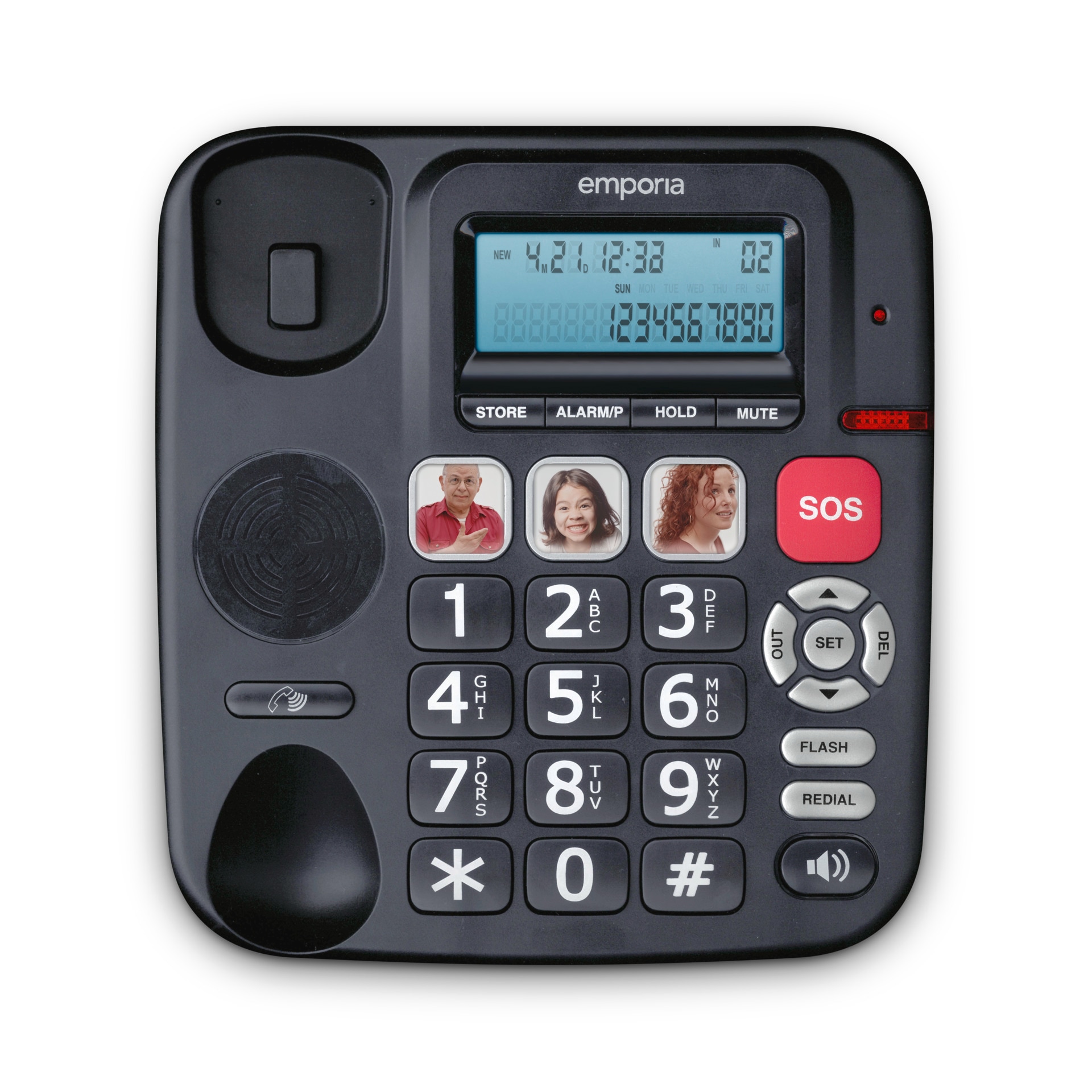 Emporia Großtastentelefon »KFT20«, mit 3 Direktwahltasten