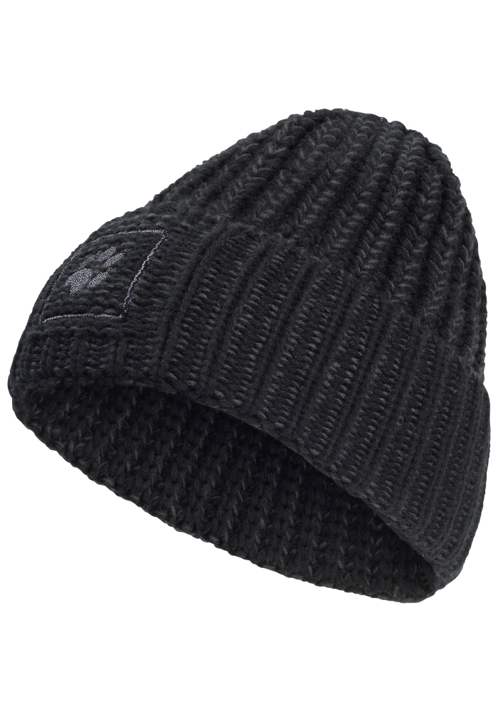 Jack Wolfskin Beanie »BADGE PAW BEANIE« Strickbeanie, warm, weich