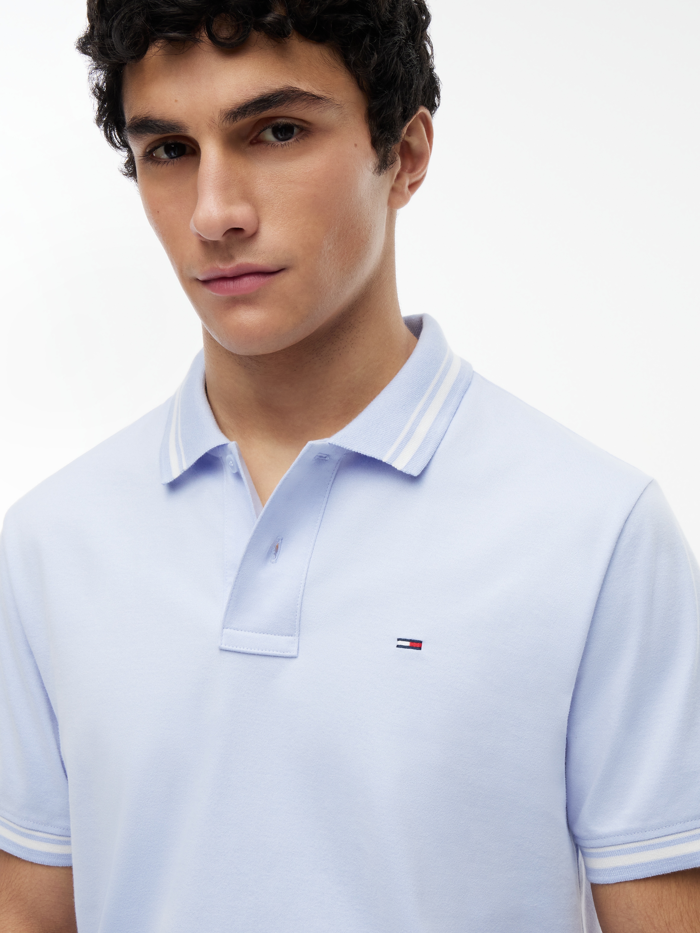 Tommy Jeans Poloshirt »TJM REGULAR TIPPED« Regular fit mit Polokragen