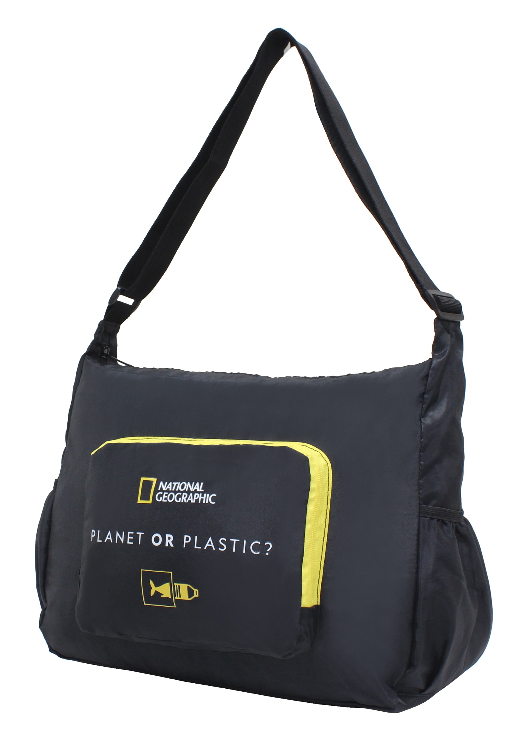 NATIONAL GEOGRAPHIC Schultertasche »Foldable«, aus recyceltem Polyester
