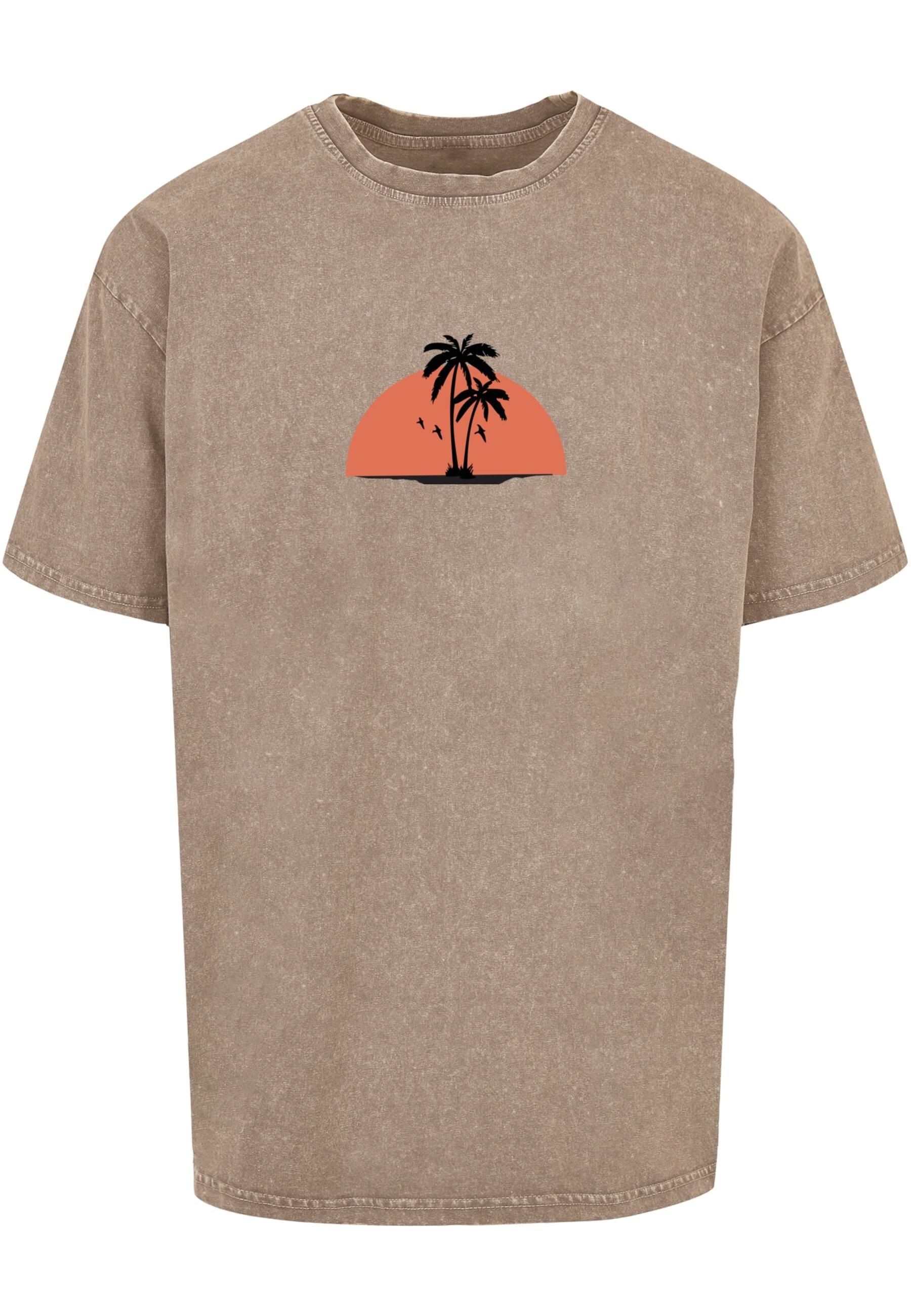 Merchcode T-Shirt "Merchcode Herren Summer - Beach Acid Washed Oversize Tee günstig online kaufen