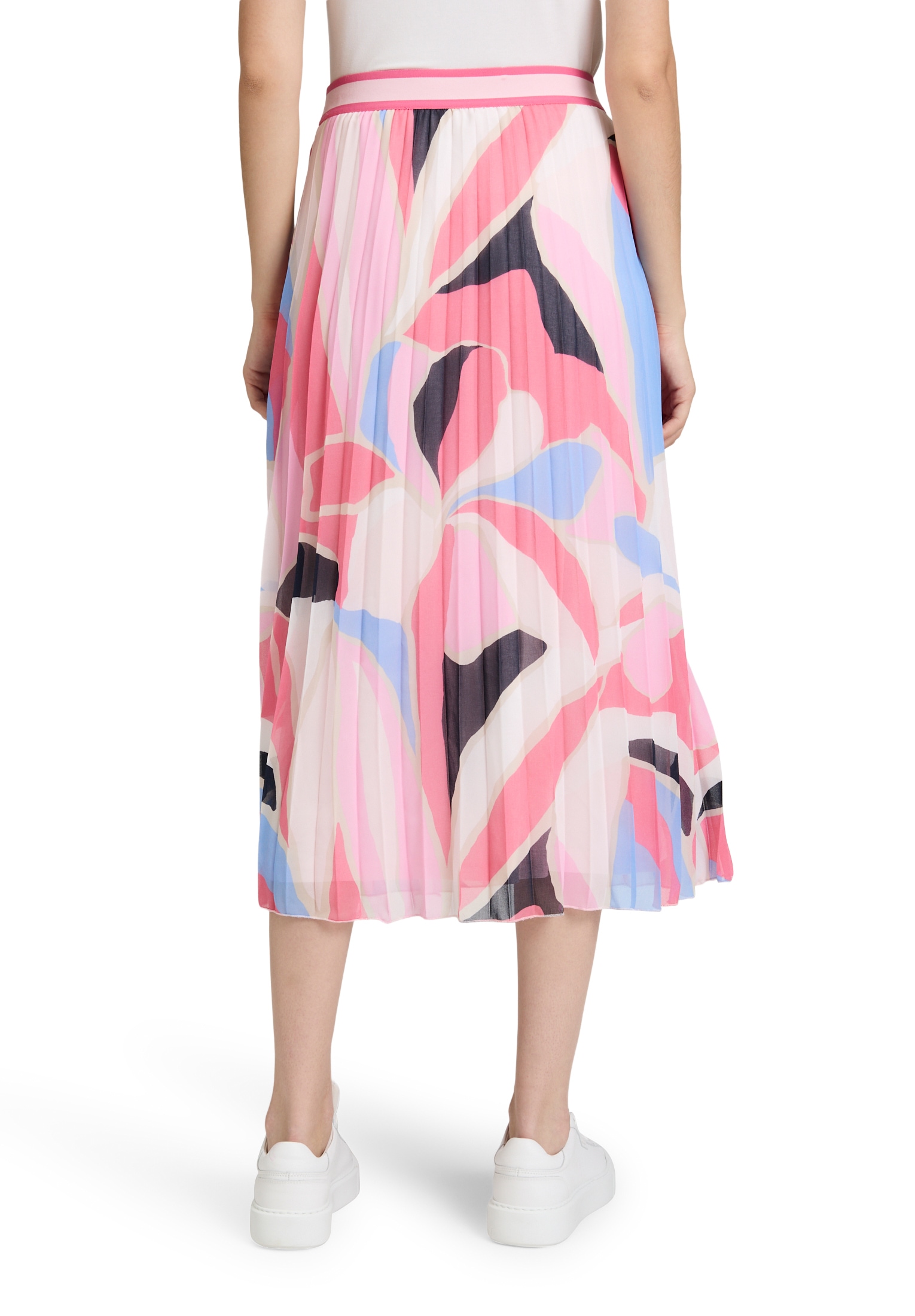 Betty&Co Maxirock »Damen mit Plissee«