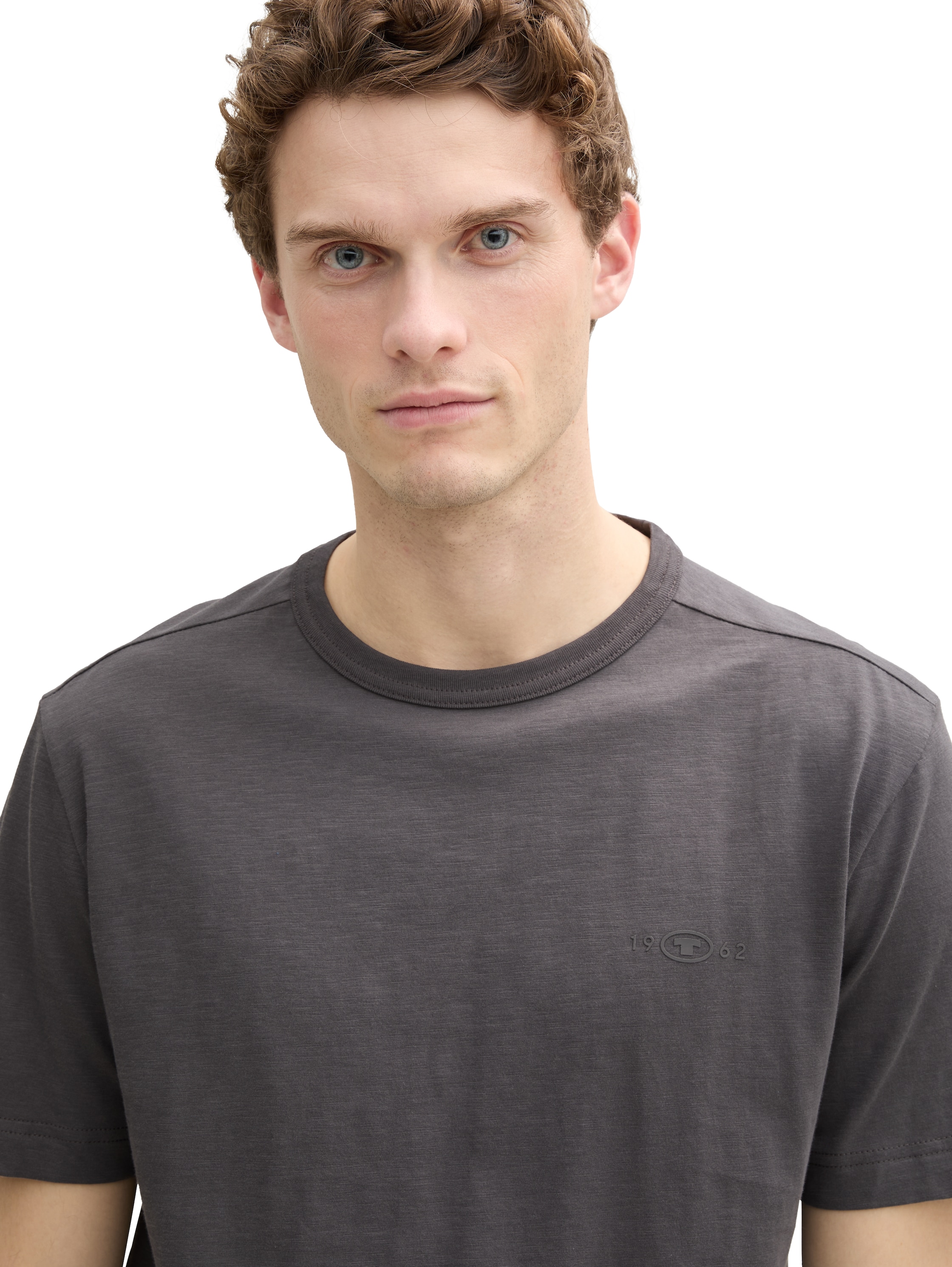 Thumbnail - TOM TAILOR T-Shirt, mit Logo Stickerei
