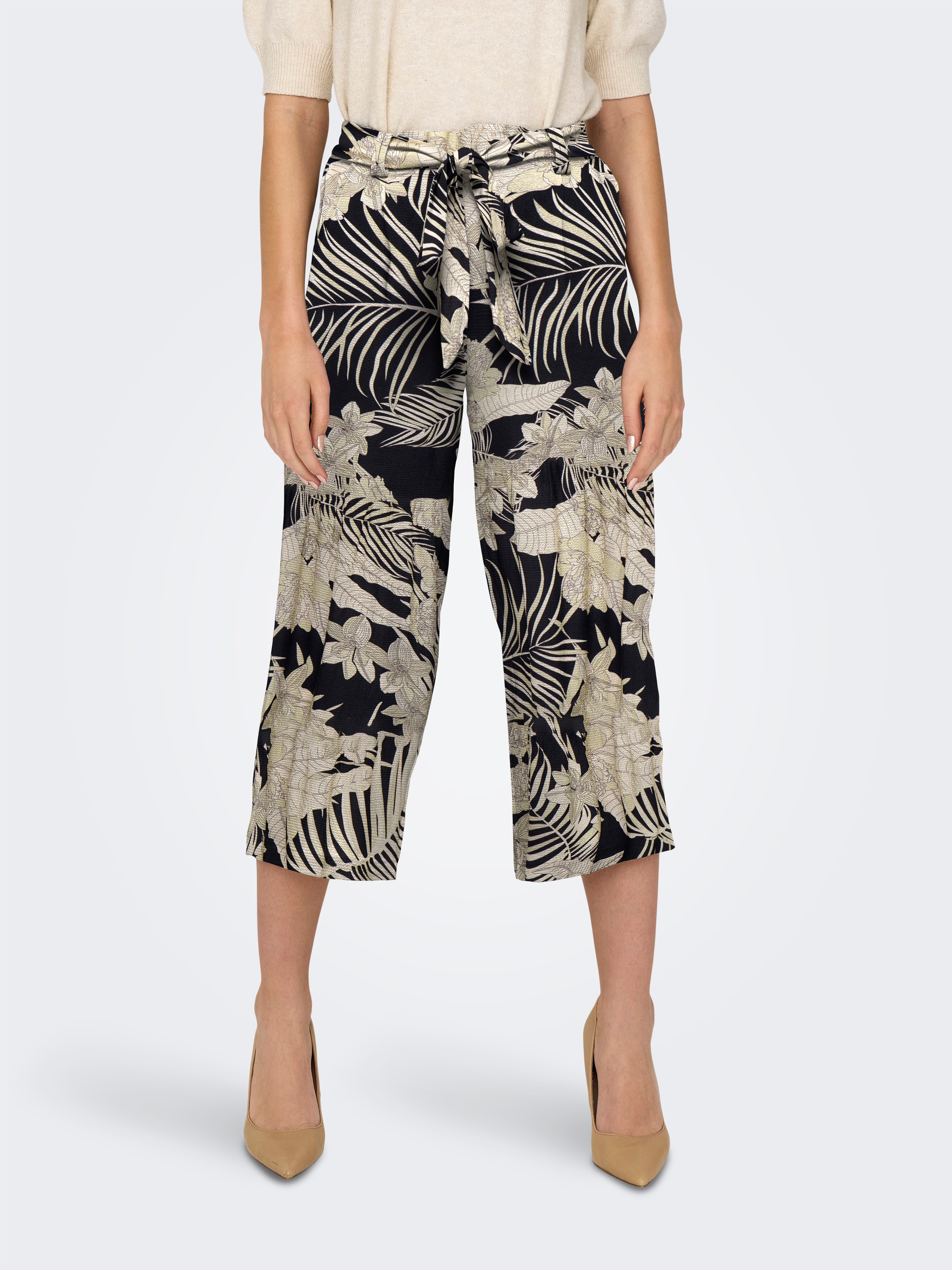 ONLY Palazzohose "ONLWINNER PALAZZO CULOTTE PANT NOOS PTM", in uni oder ges günstig online kaufen