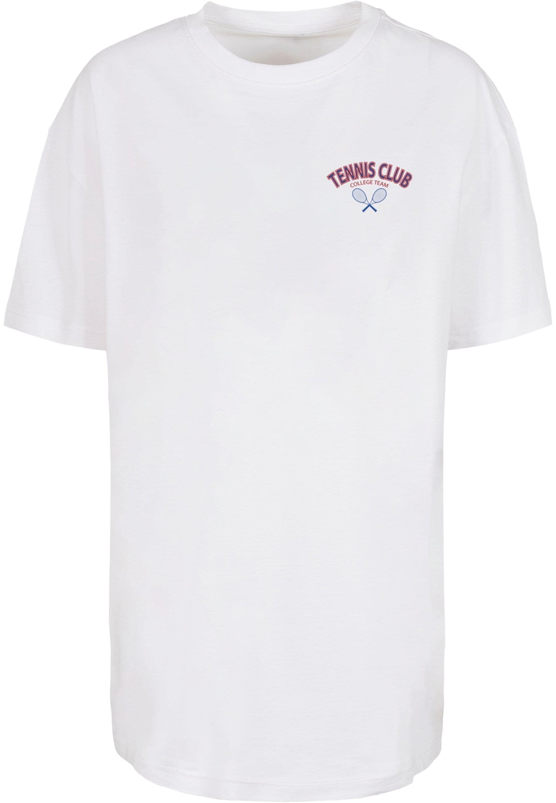 Merchcode T-Shirt "Merchcode Damen Ladies College Club Boyfriend Tee" 1 Stk günstig online kaufen