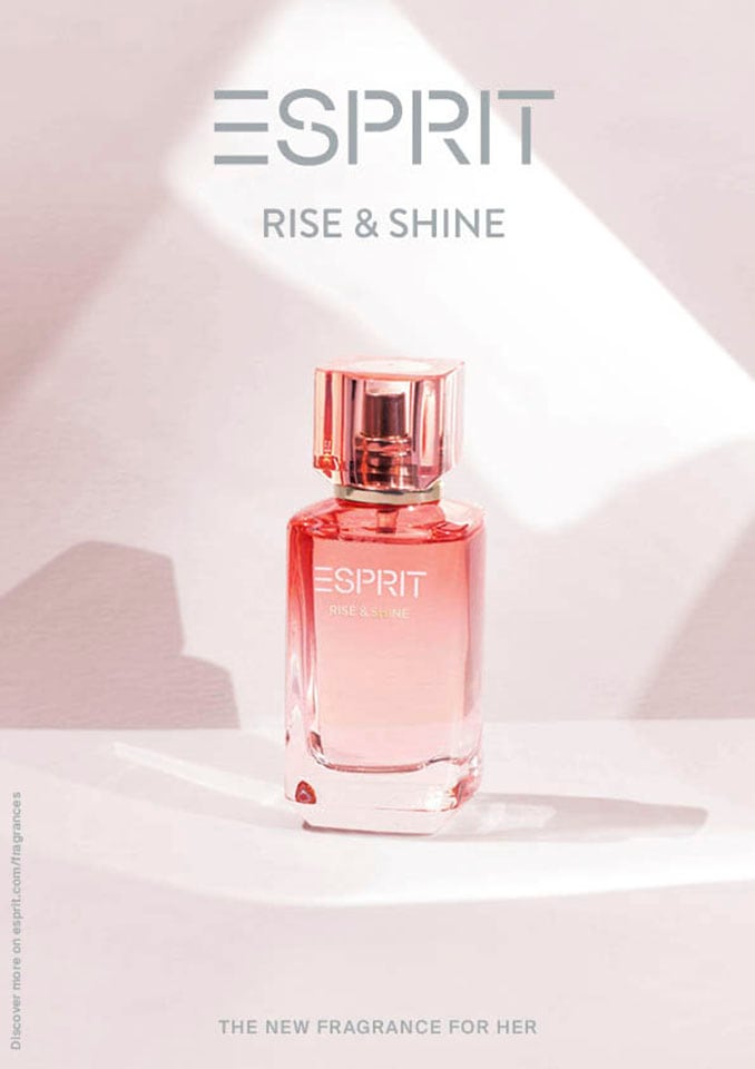 Esprit Eau de Parfum »RISE & SHINE«, Fruchtiger Duft mit Grapefruit, Jasmin, Orchidee und Moschusnoten.