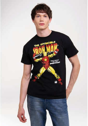 Logoshirt Marškinėliai »Iron Man - The Birth Of ...