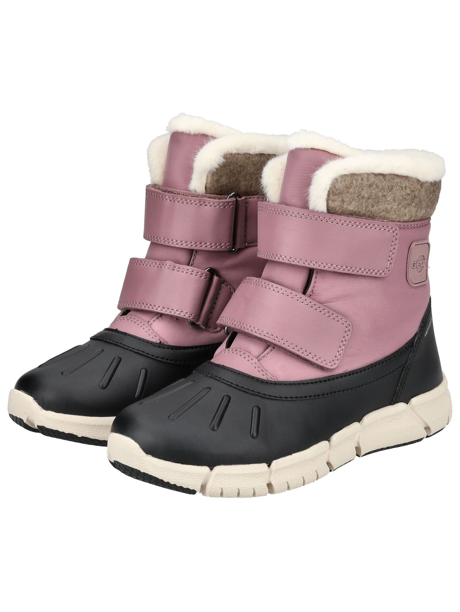 Geox Stiefelette »Geox Stiefelette Lederimitat/Textil«