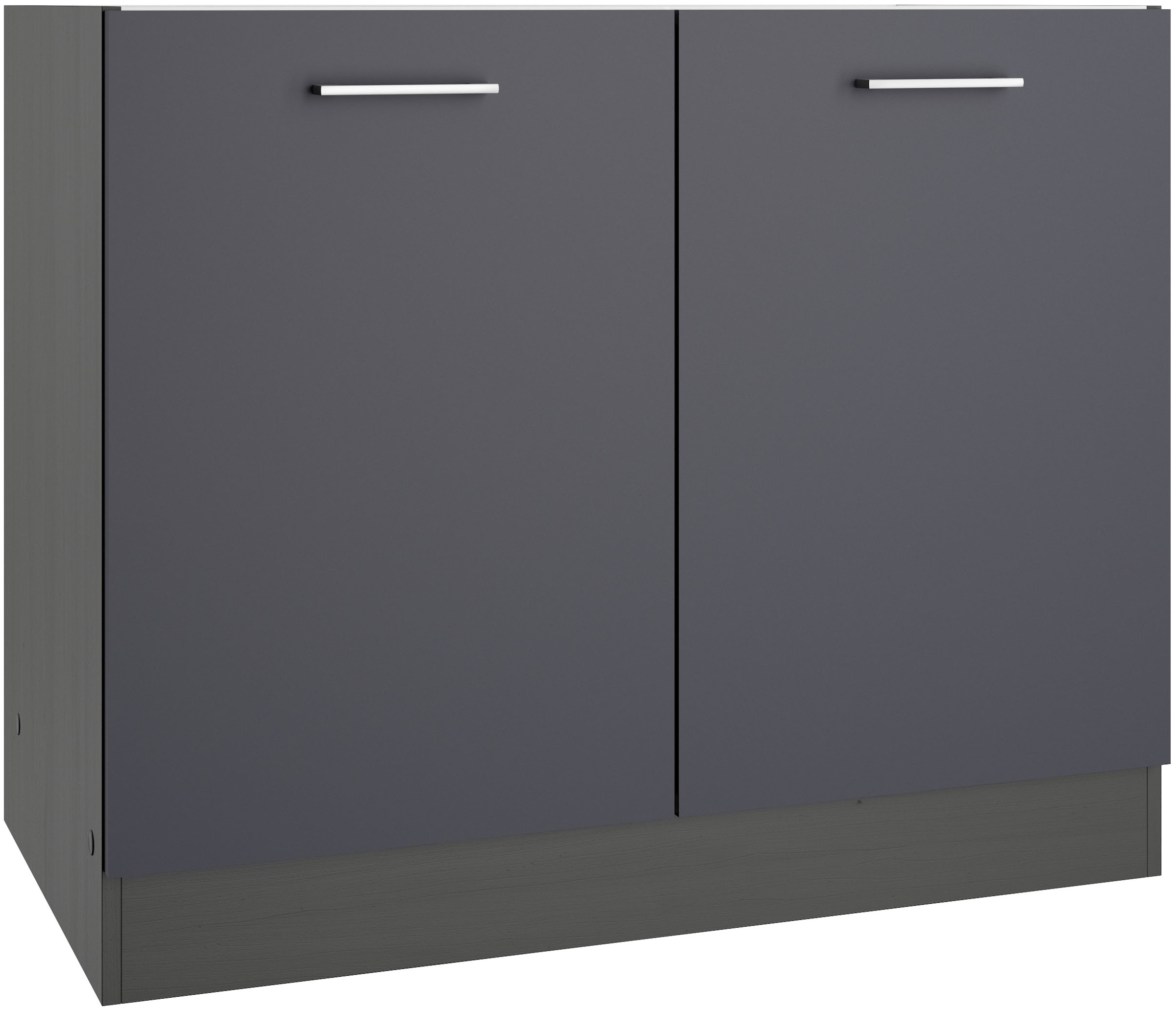 KOCHSTATION Spülenschrank "KS-Milan", HELD Möbel, Spülenschrank 100 cm, mat günstig online kaufen