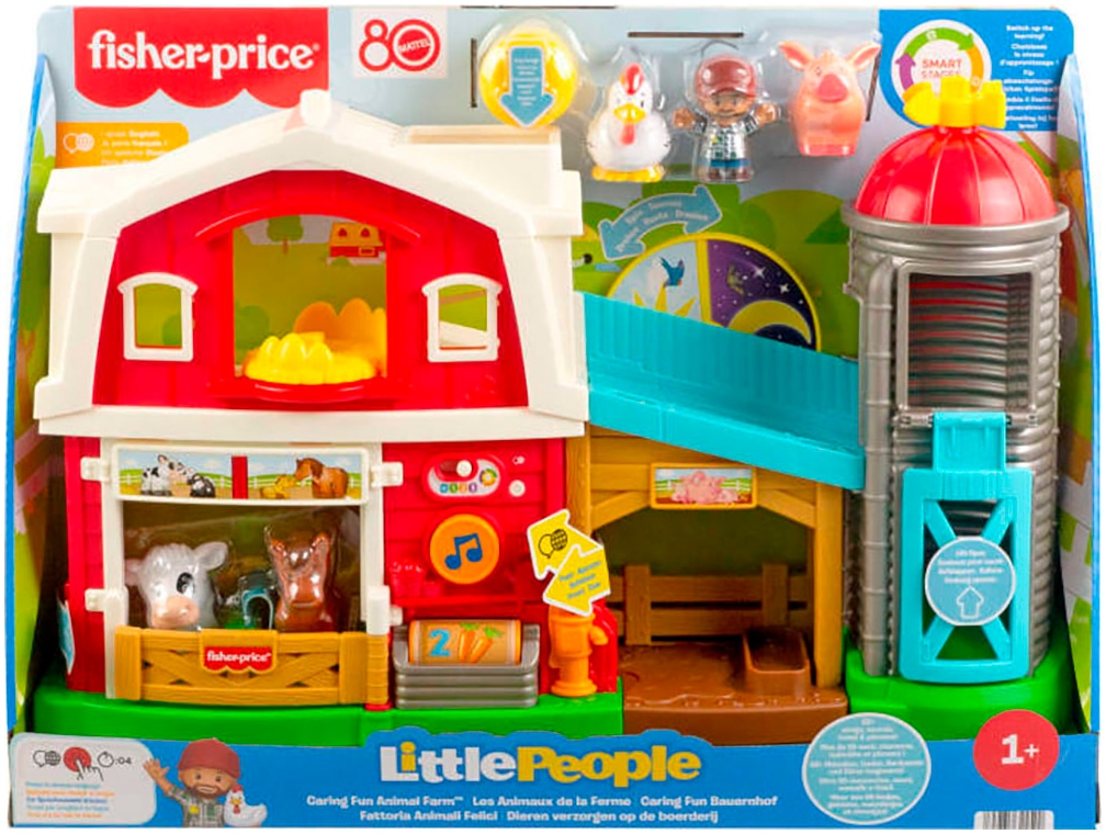 Fisher-Price® Lernspielzeug »Little People Bauernhof (D, F, E, I, DU)«, mit Sound
