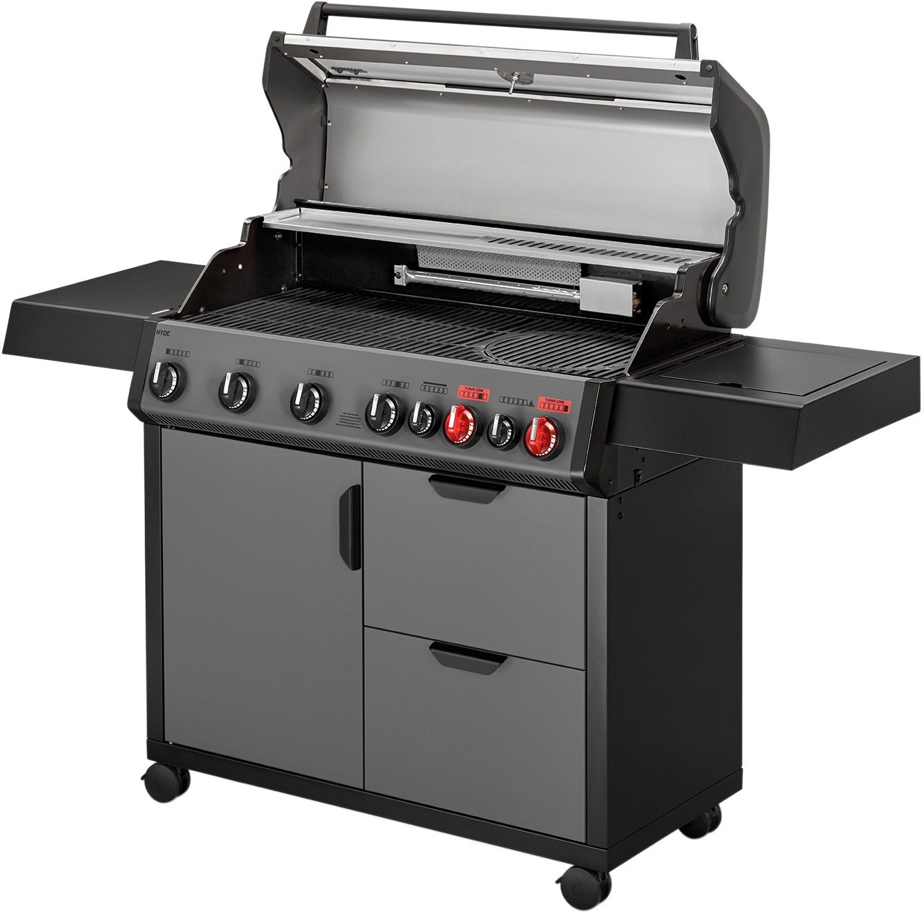 Enders Gasgrill "HYDE 6 SIKR Turbo", erreicht turboschnell extrahohe Temper günstig online kaufen