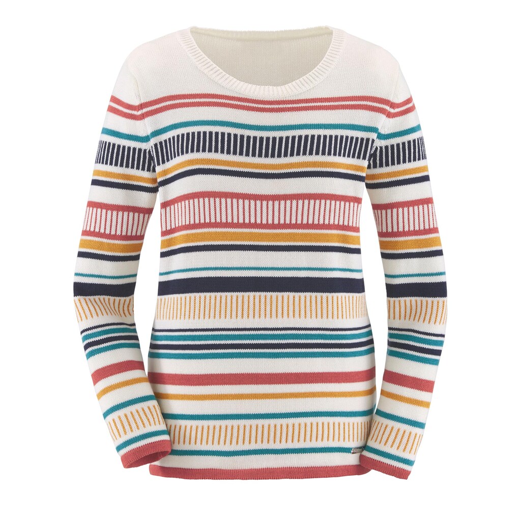 Casual Looks Rundhalspullover »Pullover«