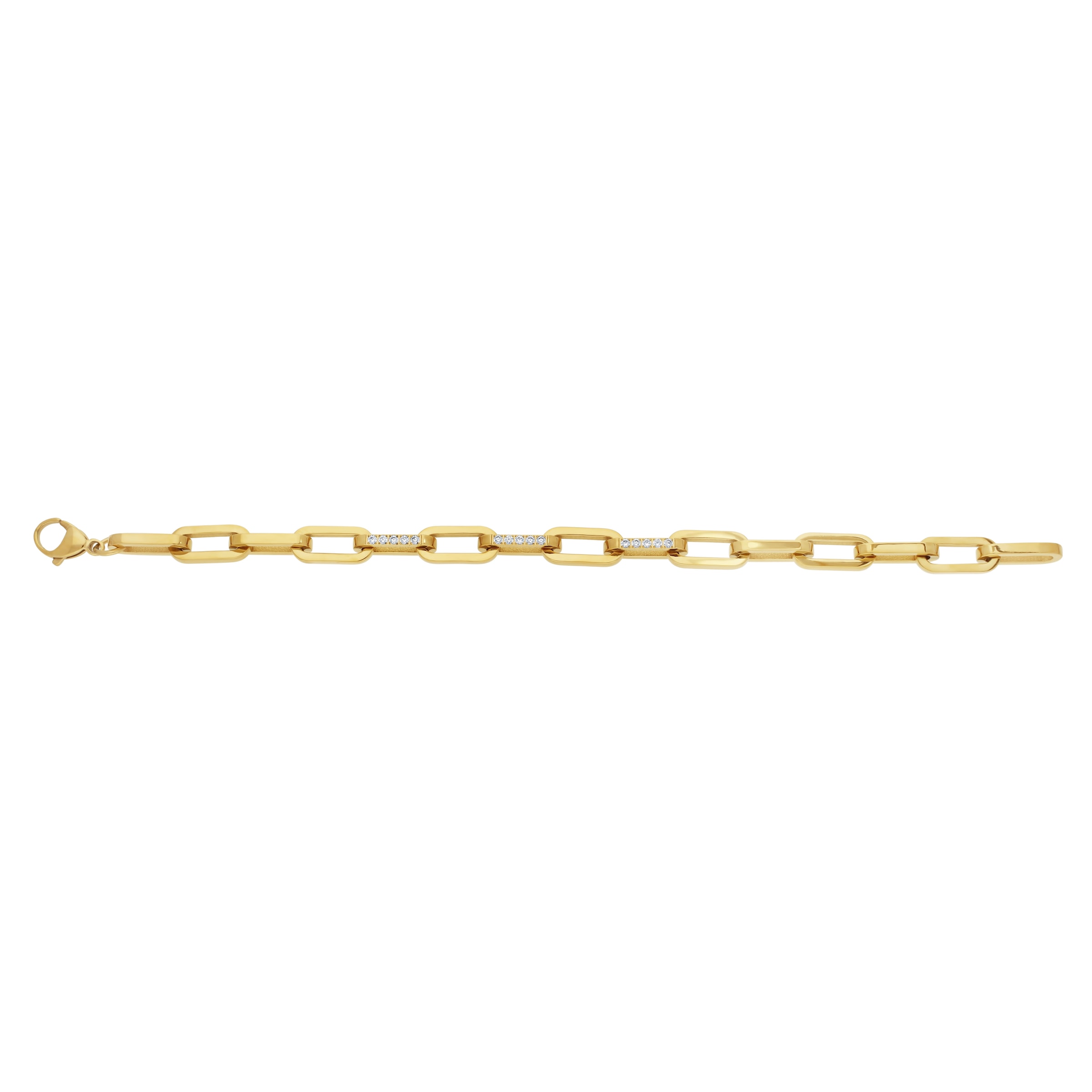 TITANIA Armband »Titanarmband« mit Zirkonia