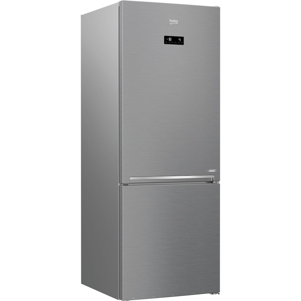 BEKO Kühl-/Gefrierkombination, RCNE560E50ZXPN, 192 cm hoch, 70 cm breit