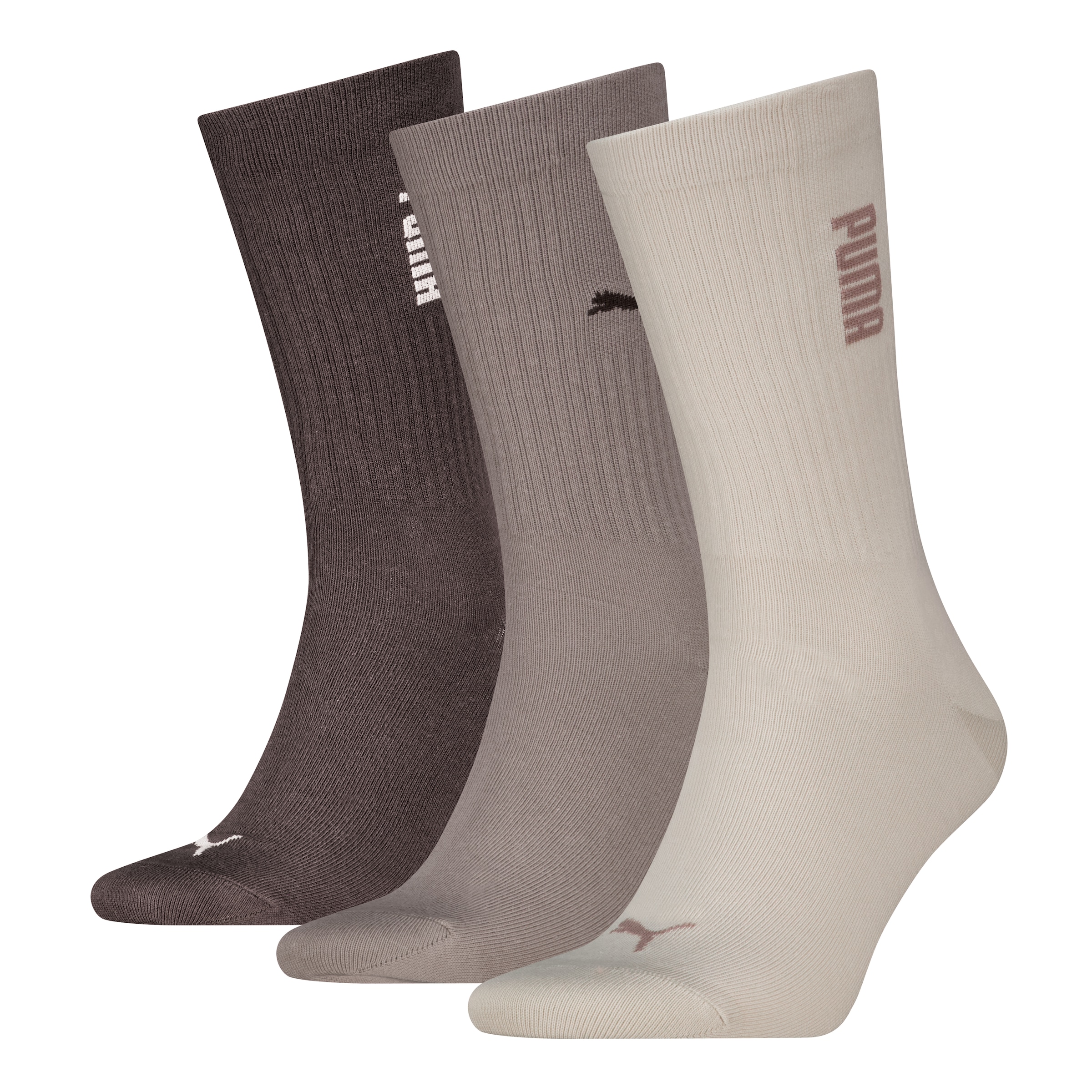 PUMA Socken "PUMA UNISEX LOGO CREW SOCK" 3 Paar tlg. günstig online kaufen