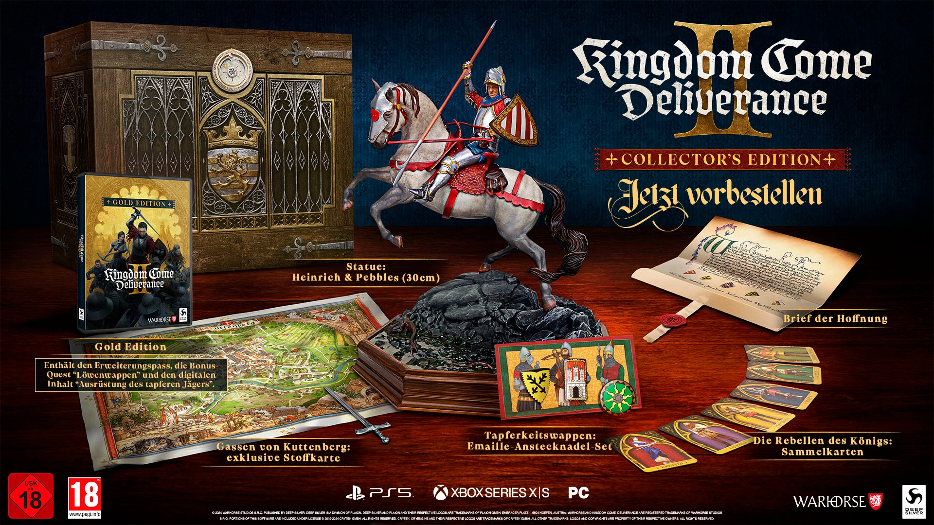 Spielesoftware »Kingdom Come Deliverance II Collector's Edition (Code in a Box)«, PC