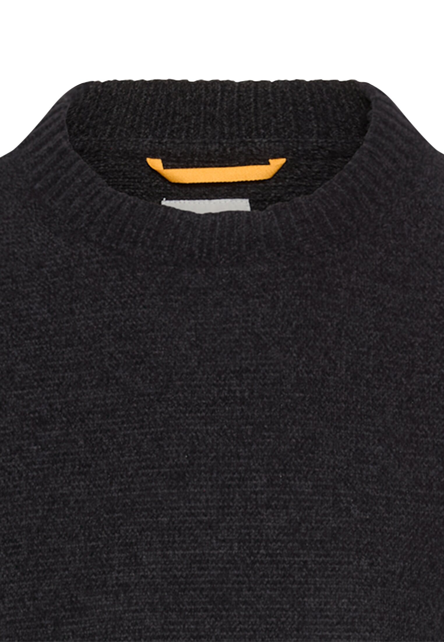 Thumbnail - camel active Strickpullover mit Rundhalsausschnitt