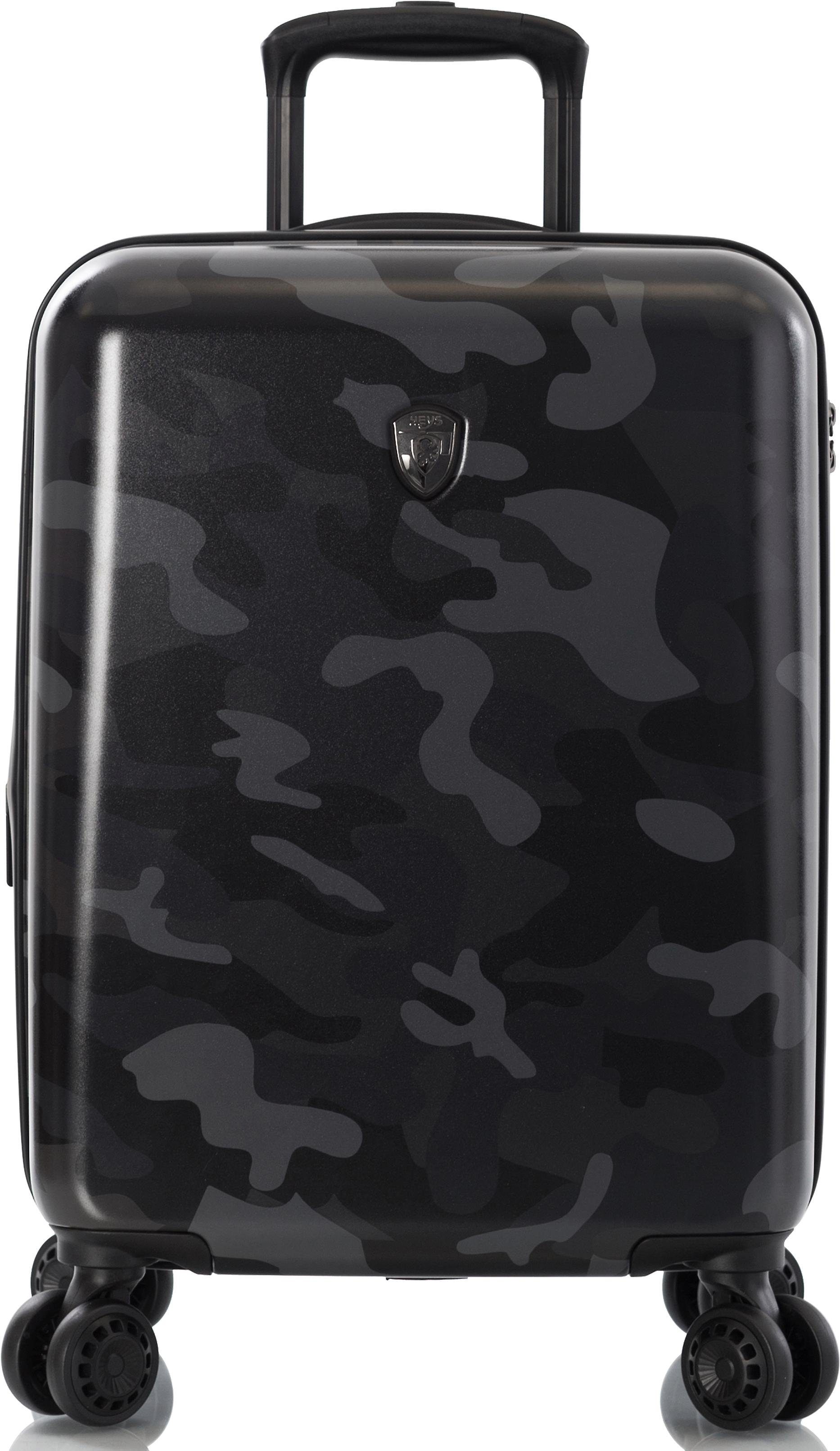 Heys Hartschalen-Trolley "Black Camo, 53 cm" 40 l 4 Rollen Heys Hartschalen-Koffer Volumenerweiterung
