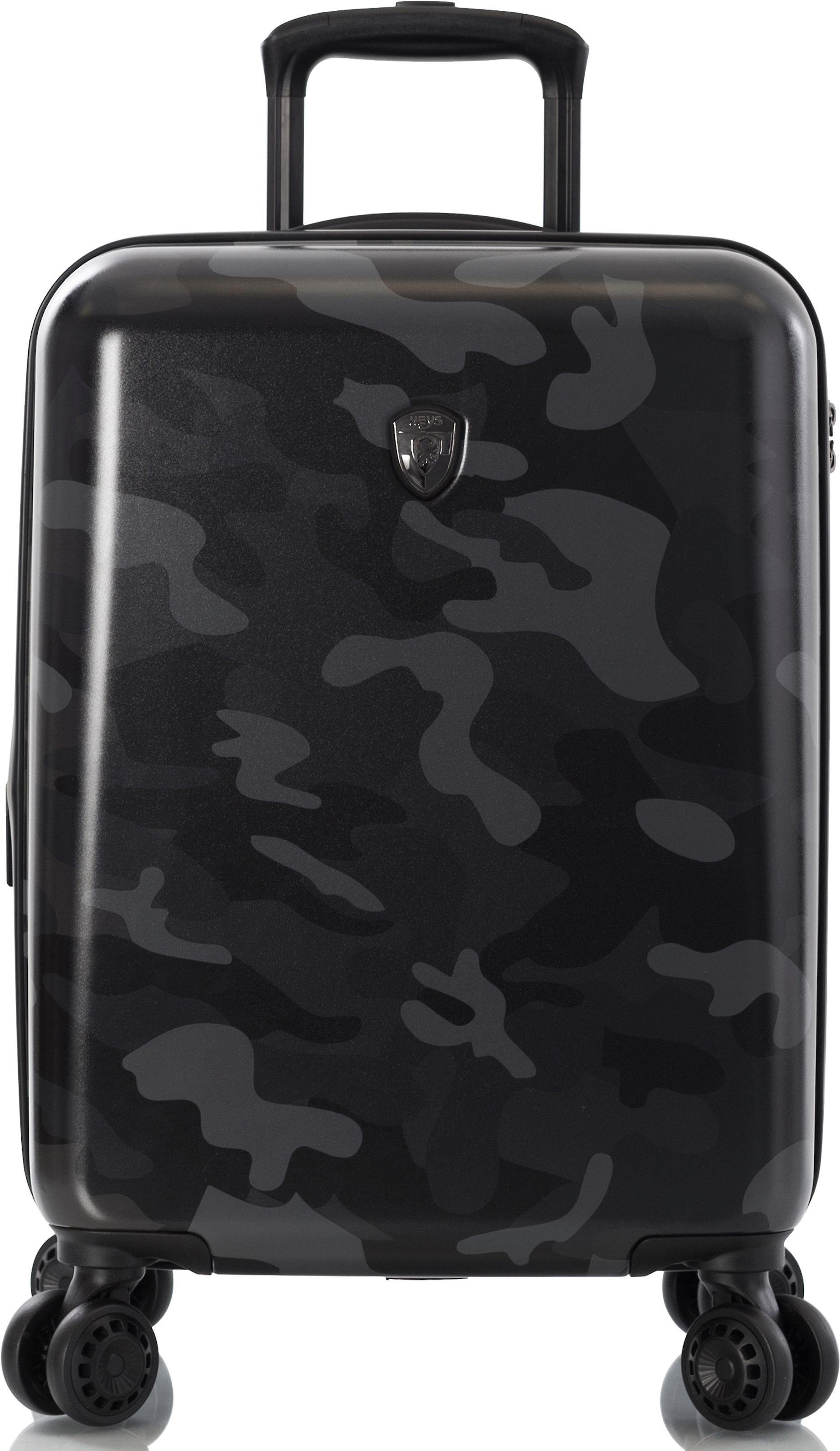 HEYS Hartschalen-Trolley "Black Camo, 53 cm", schwarz-weiß, Polycarbonat-Verbundwerkstoff, Koffer, Heys x Joachim Llambi Hartschalen-Koffer