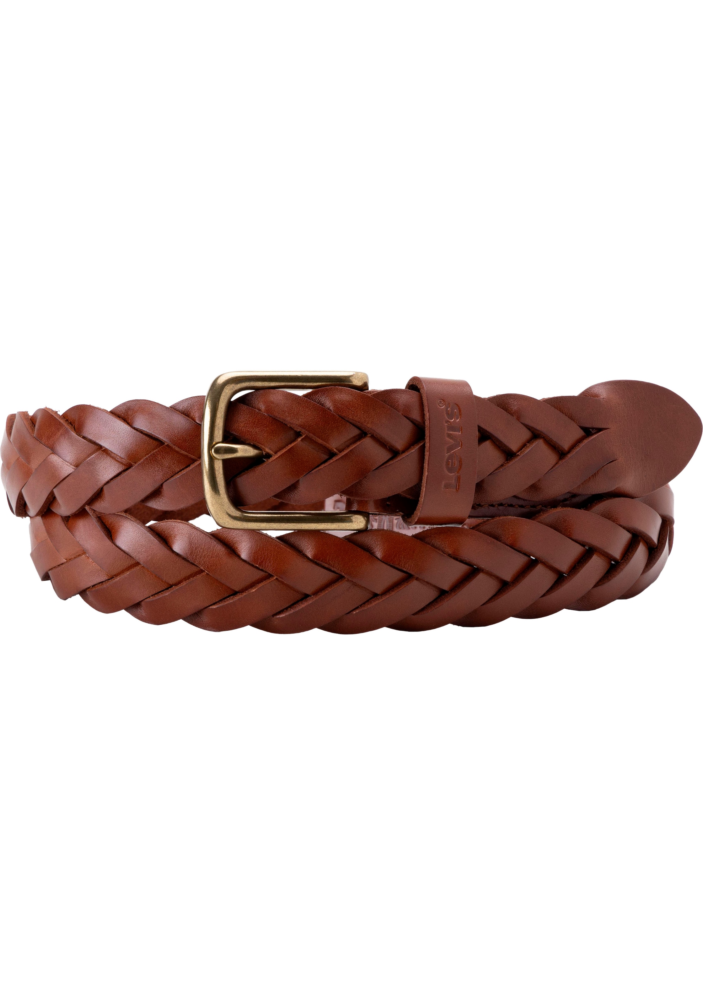 Levis Ledergürtel "LEATHER BRAID" Unisex günstig online kaufen