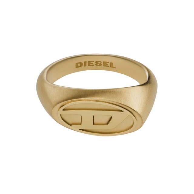 Diesel Fingerring »Schmuck Edelstahl Fingerring Siegelring«, zu Hoodie,  Shirt, Jeans, Sneaker, Underwear, Parfüm - Geschenk! für kaufen | BAUR