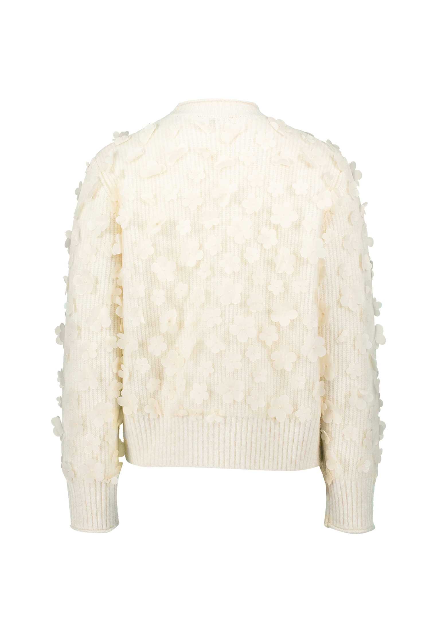 Zero Strickpullover »Damen mit 3 D Blüten« 1 tlg. weiteres Detail