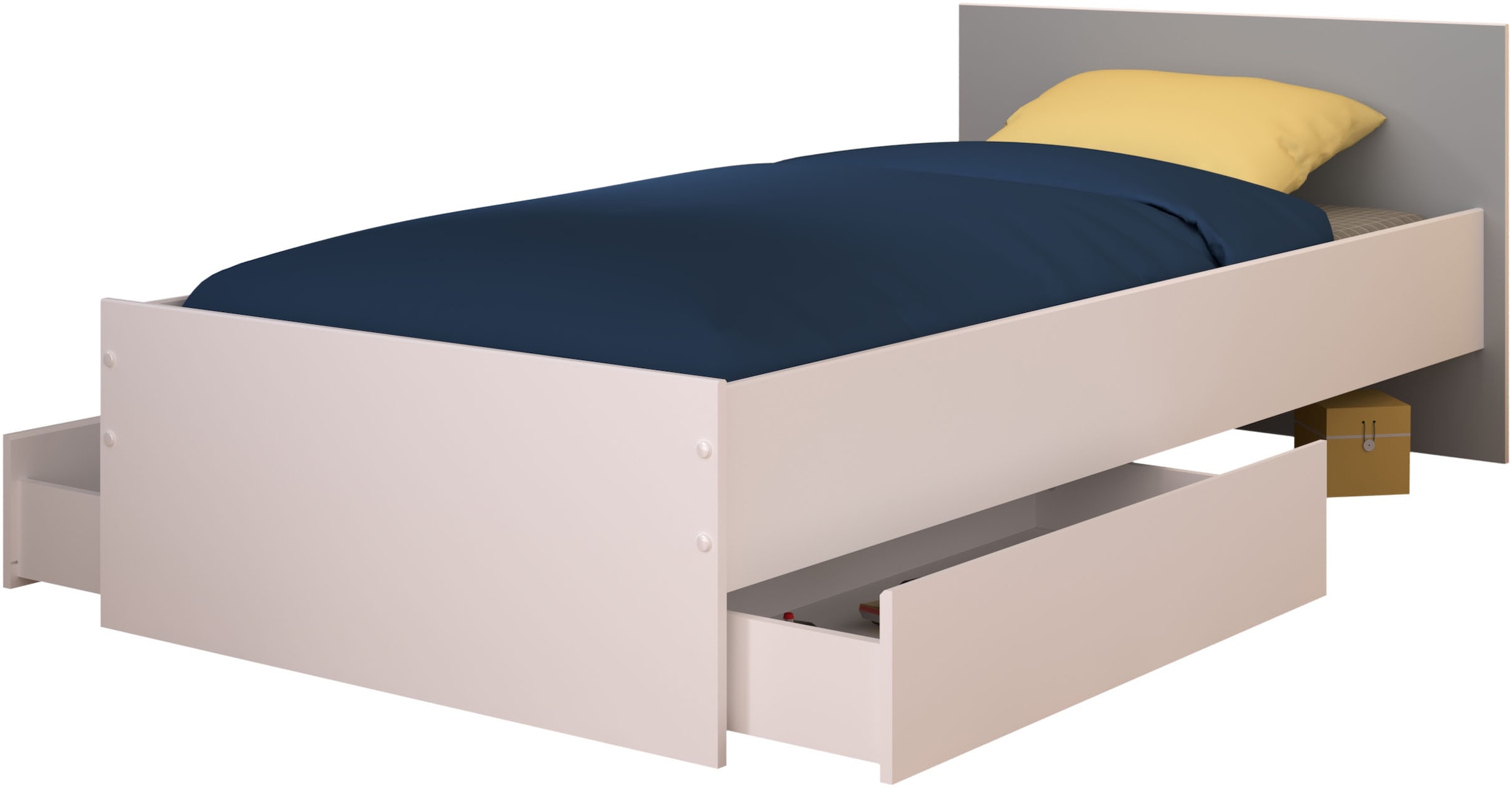 Parisot Stauraumbett »Pirouette 5« Set, 1 tlg. Kopfteil - drehbar Grau oder Rosa