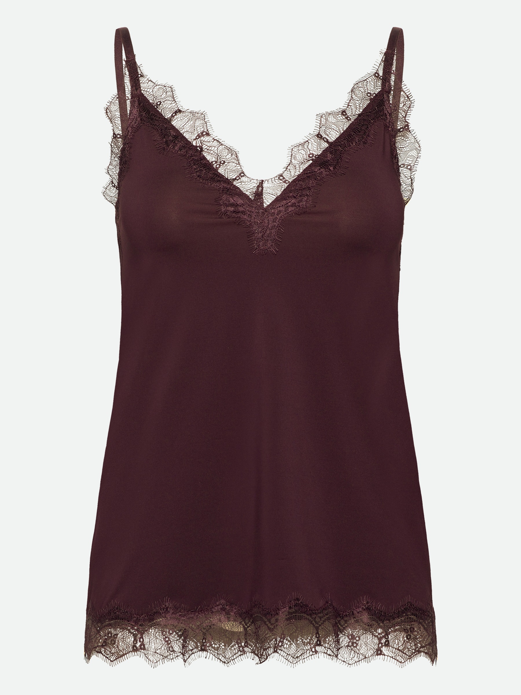 rosemunde Unterhemd "Billie Strap Top", wunderschöner Vintage-Spitzenbesatz günstig online kaufen