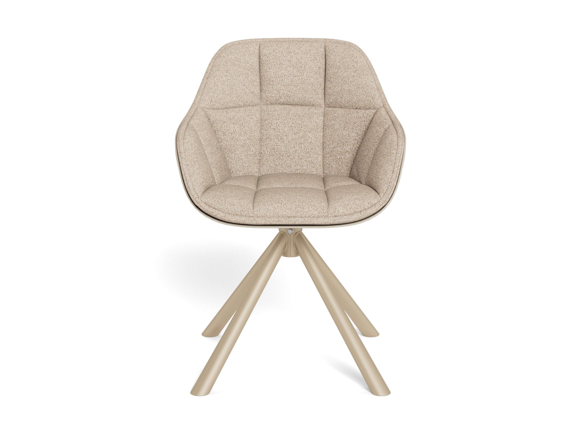 ACTONA GROUP Esszimmerstuhl »Polsterstuhl« (Set) Stuhl, beige, drehfunktion, Verpackungseinheit 2