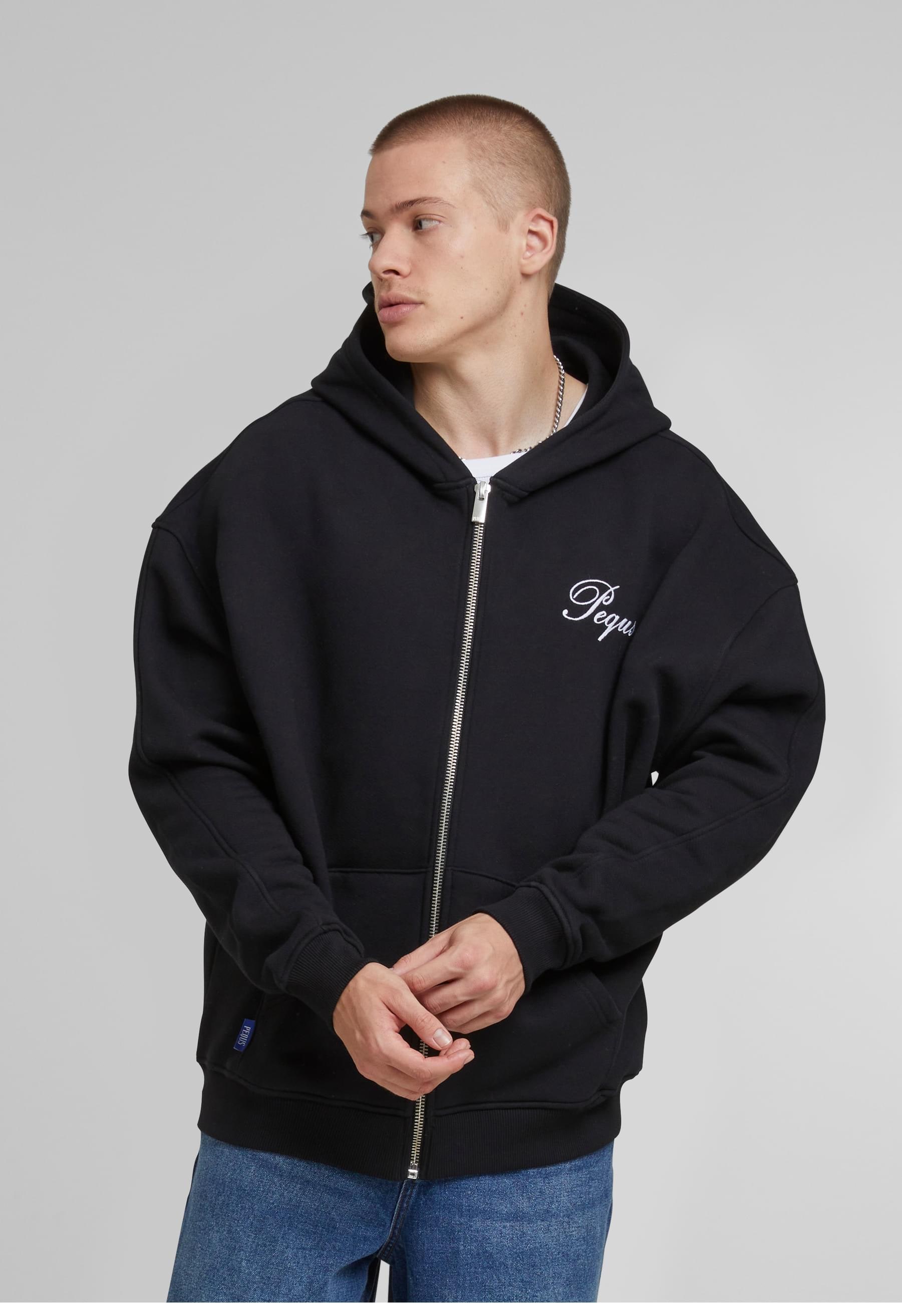 PEQUS Sweatjacke »PEQUS PEQUS Handwritten Logo Zip Hoodie«
