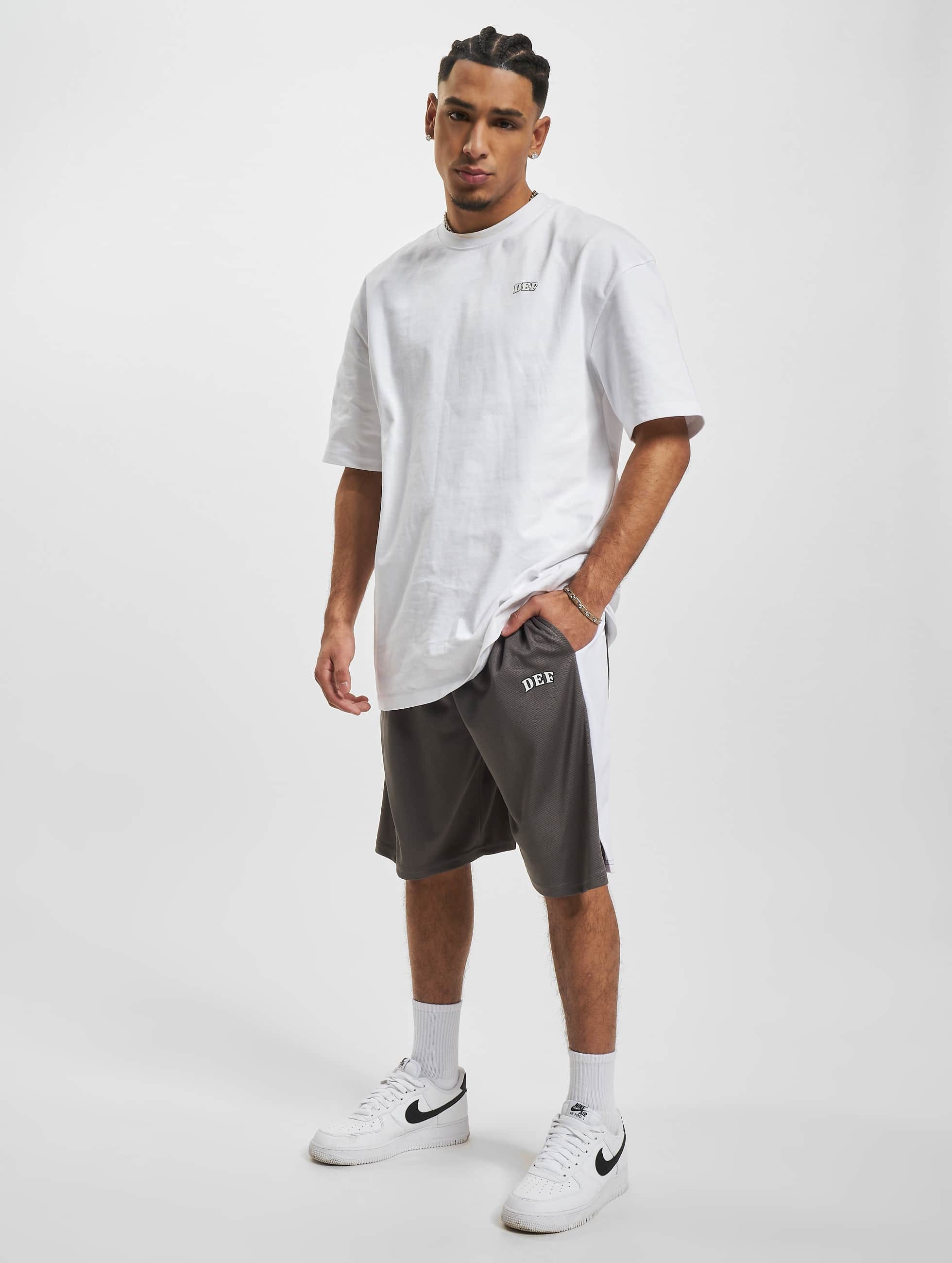 DEF Stoffhose »DEF Herren DEF STRIPES Short«, (1 tlg.)