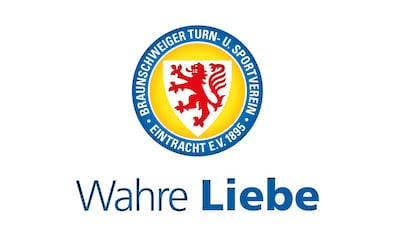 Wandtattoo »Eintracht Braunschweig Wahre Liebe«, (1 St.)